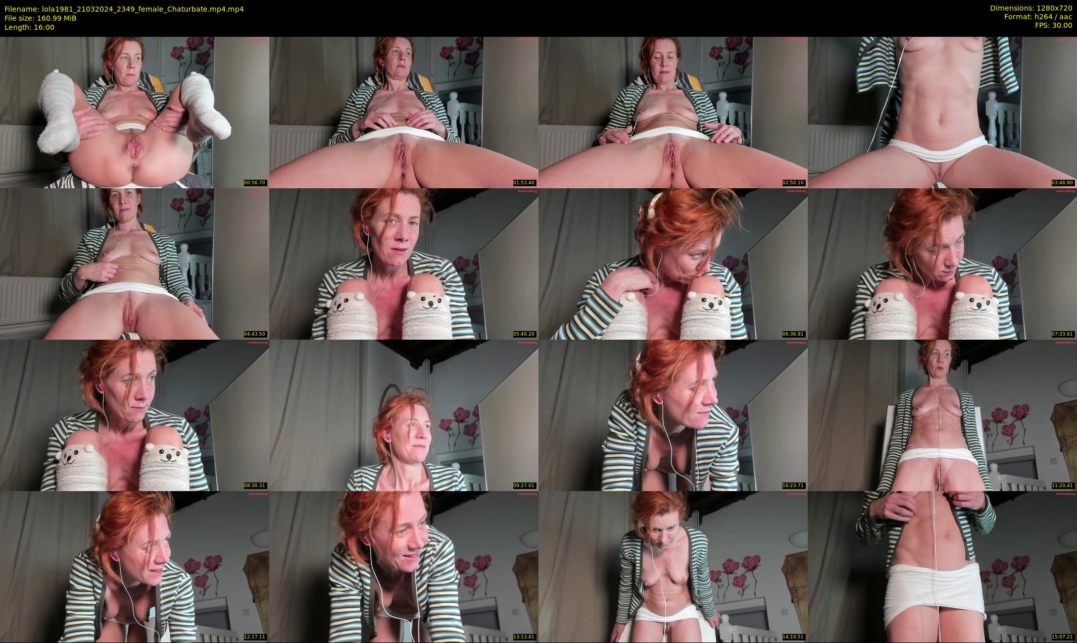 lola1981 — 16 minute Chaturbate female cam show recording, 720p, Mar 21, 2024