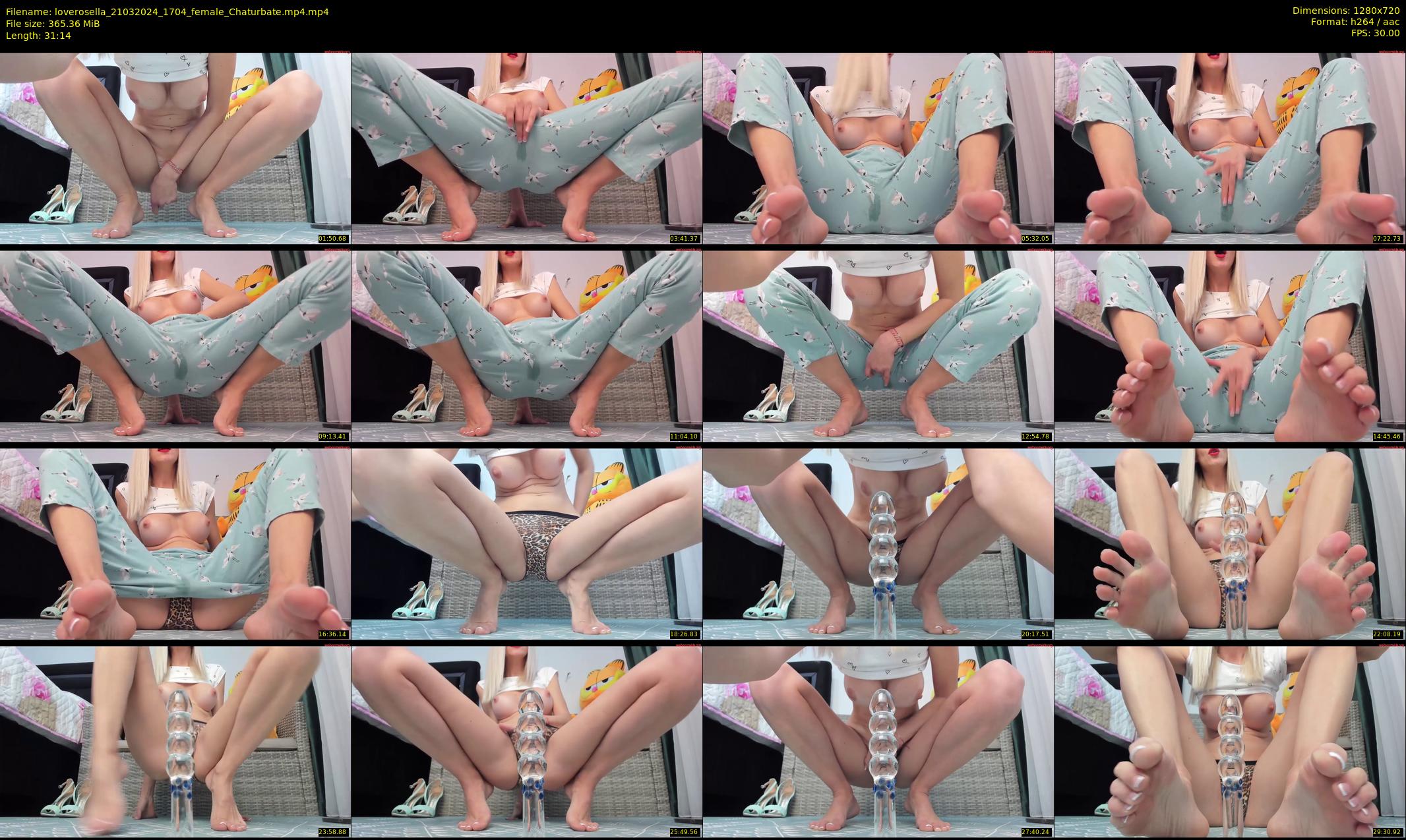 loverosella — 32 minute Chaturbate female cam show recording, 720p, Mar 21, 2024