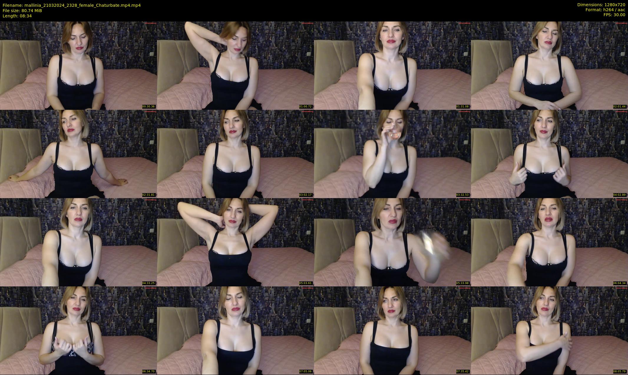mallinia — 9 minute Chaturbate female cam show recording, 720p, Mar 21, 2024