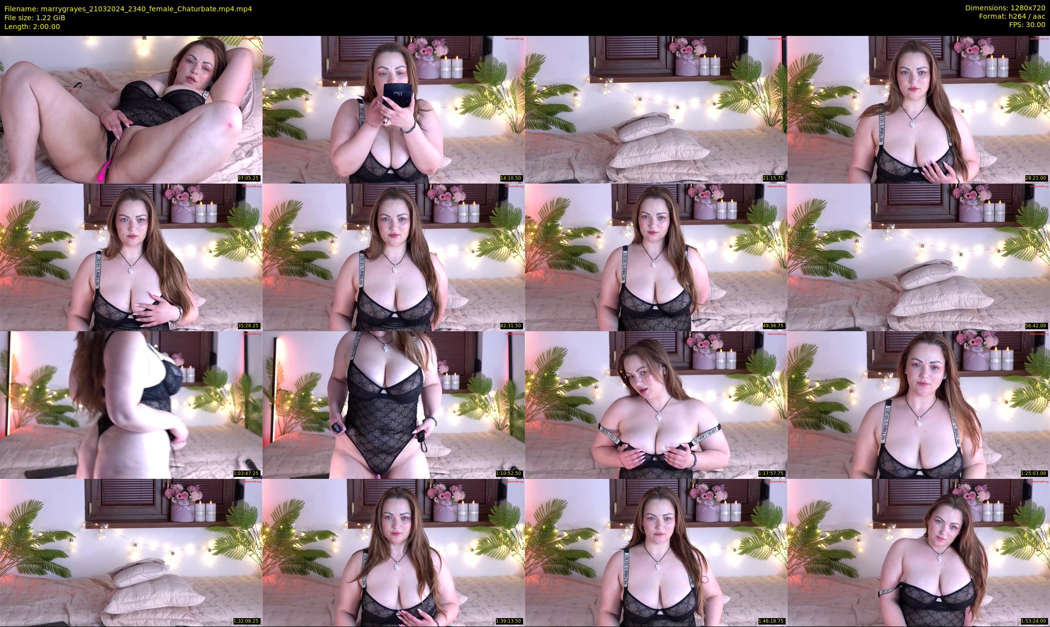 marrygrayes — 120 minute Chaturbate female cam show recording, 720p, Mar 21, 2024