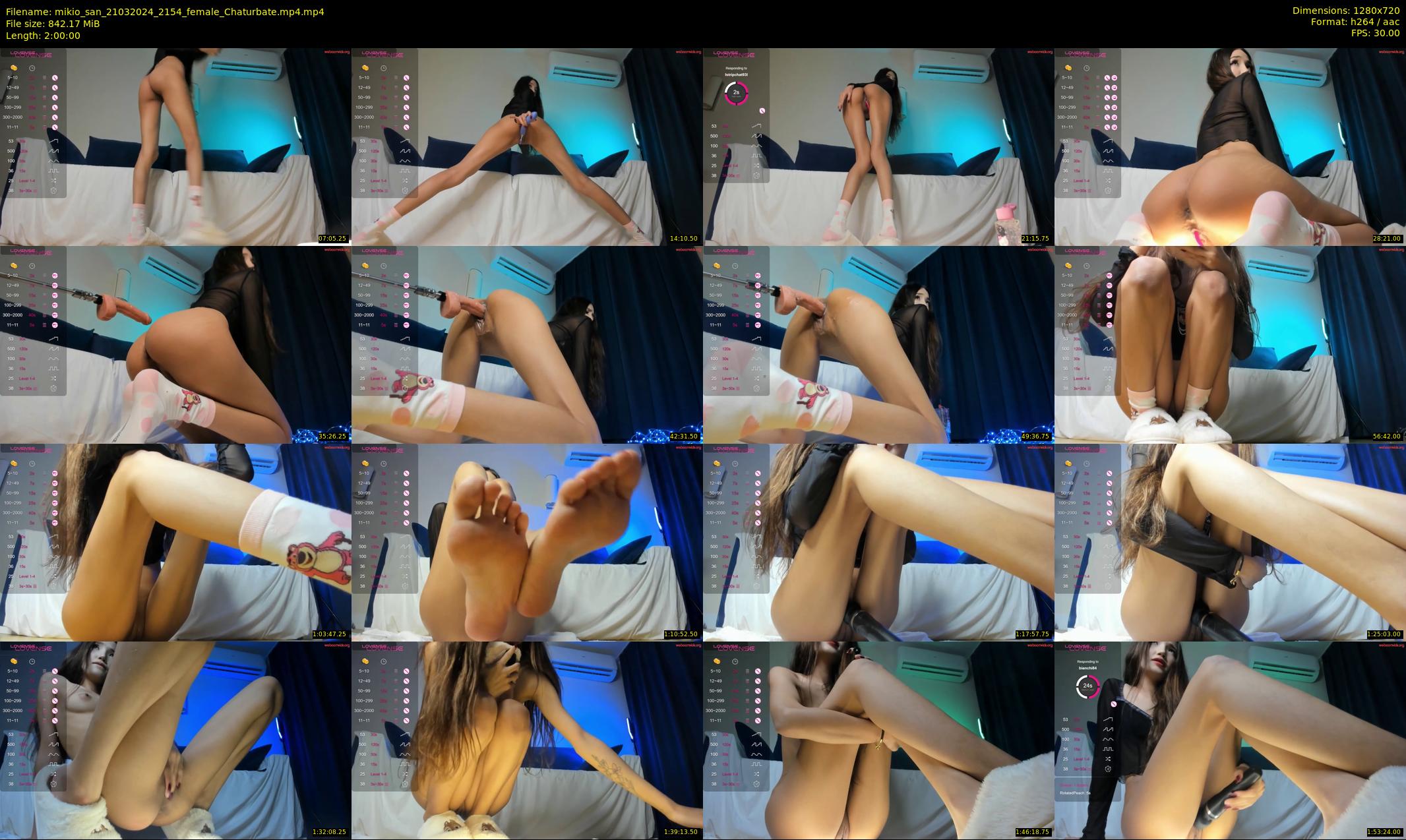 mikio_san — 120 minute Chaturbate female cam show recording, 720p, Mar 21, 2024