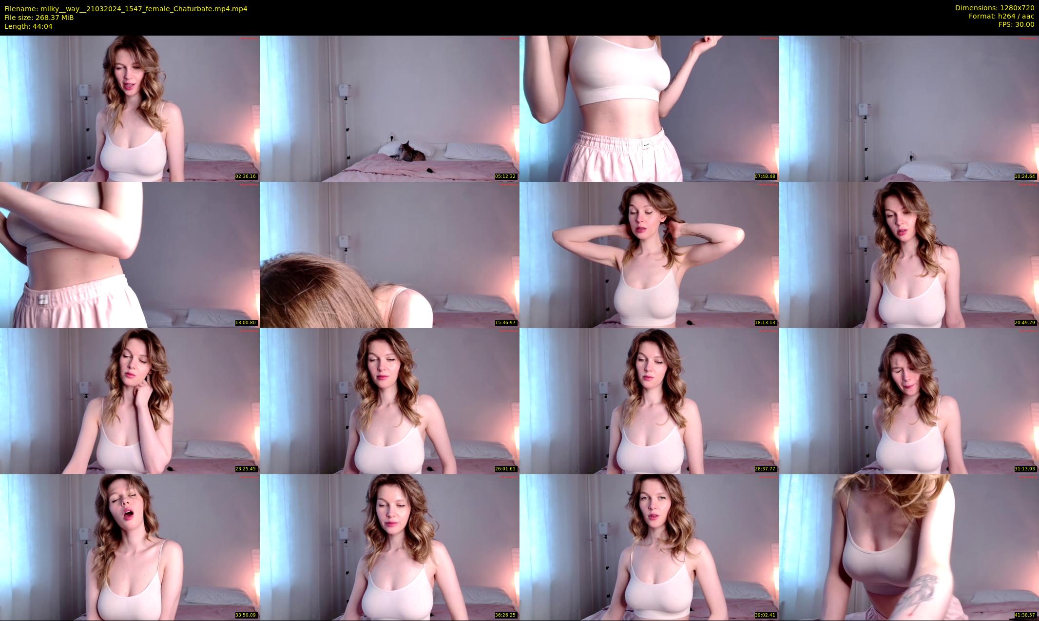milky__way_ — 45 minute Chaturbate female cam show recording, 720p, Mar 21, 2024