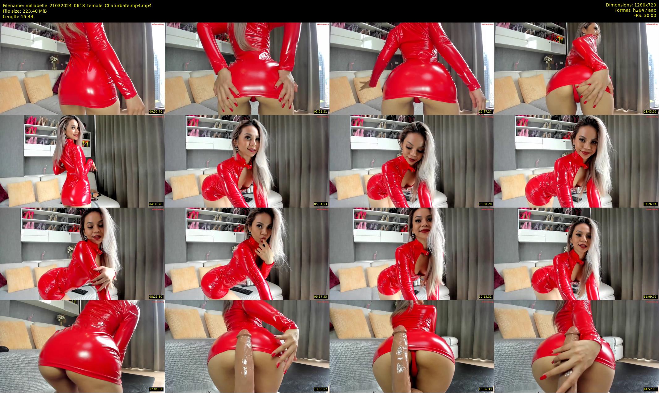 millabelle — 16 minute Chaturbate female cam show recording, 720p, Mar 21, 2024