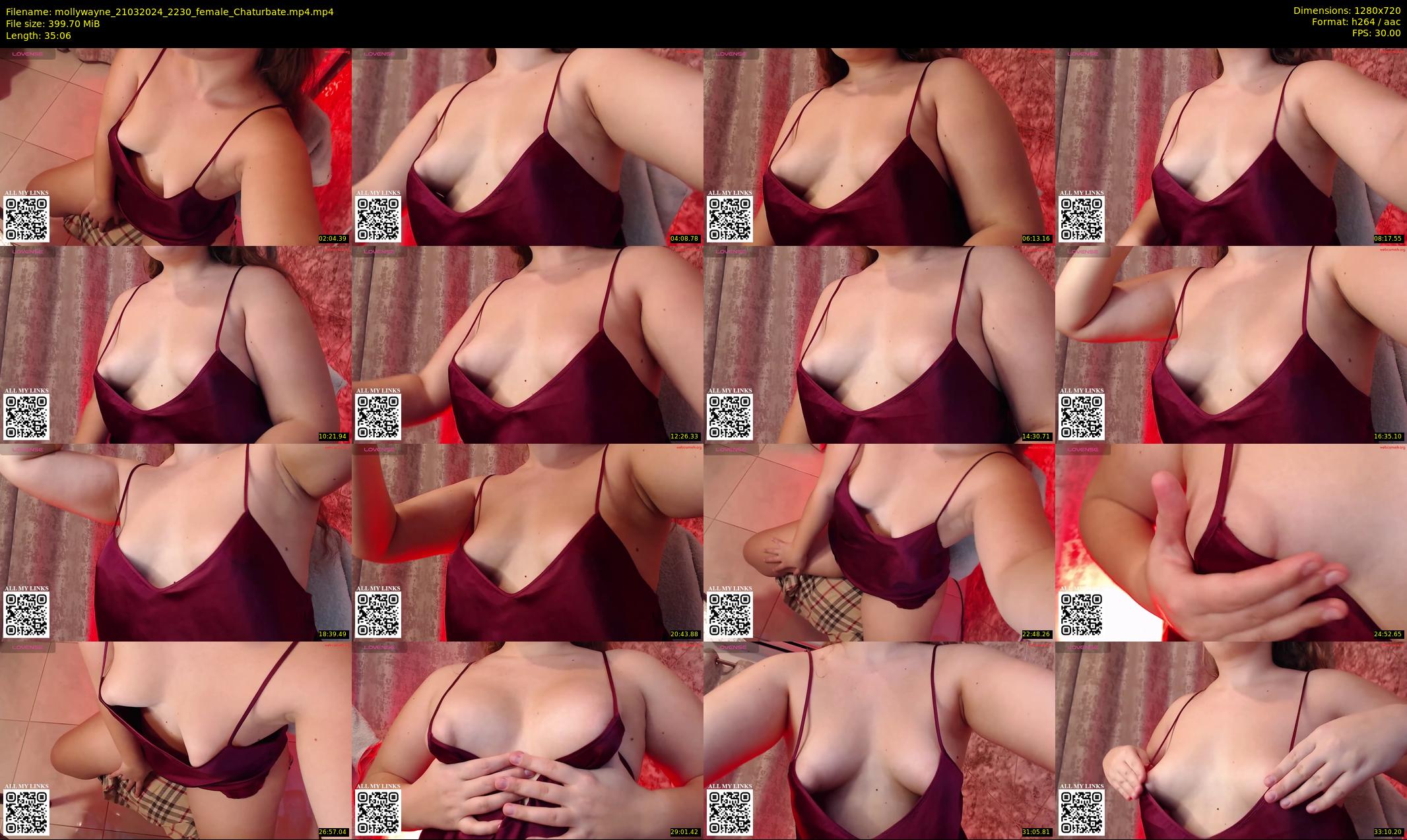 mollywayne — 36 minute Chaturbate female cam show recording, 720p, Mar 21, 2024