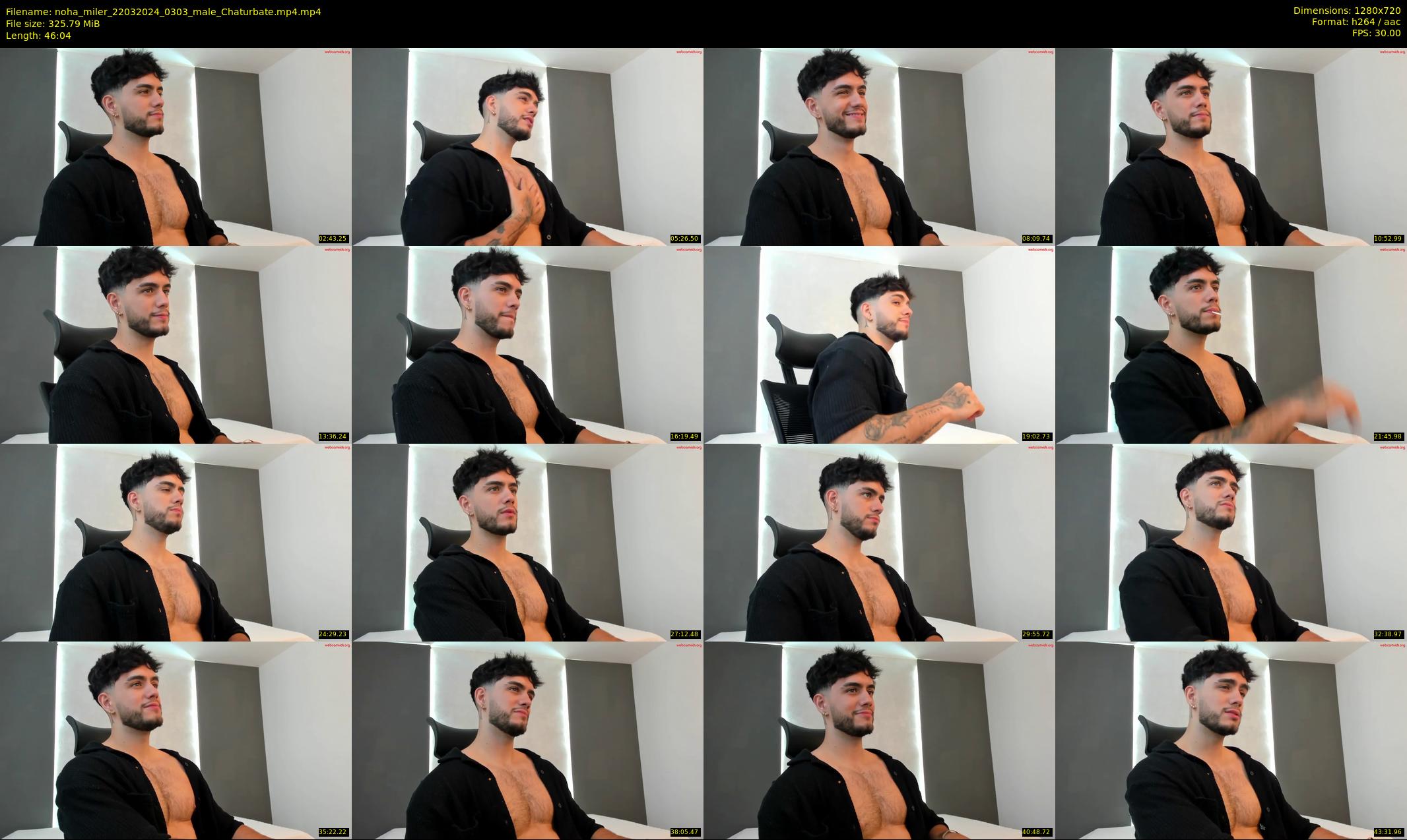 noha_miler — 47 minute Chaturbate male cam show recording, 720p, Mar 22, 2024