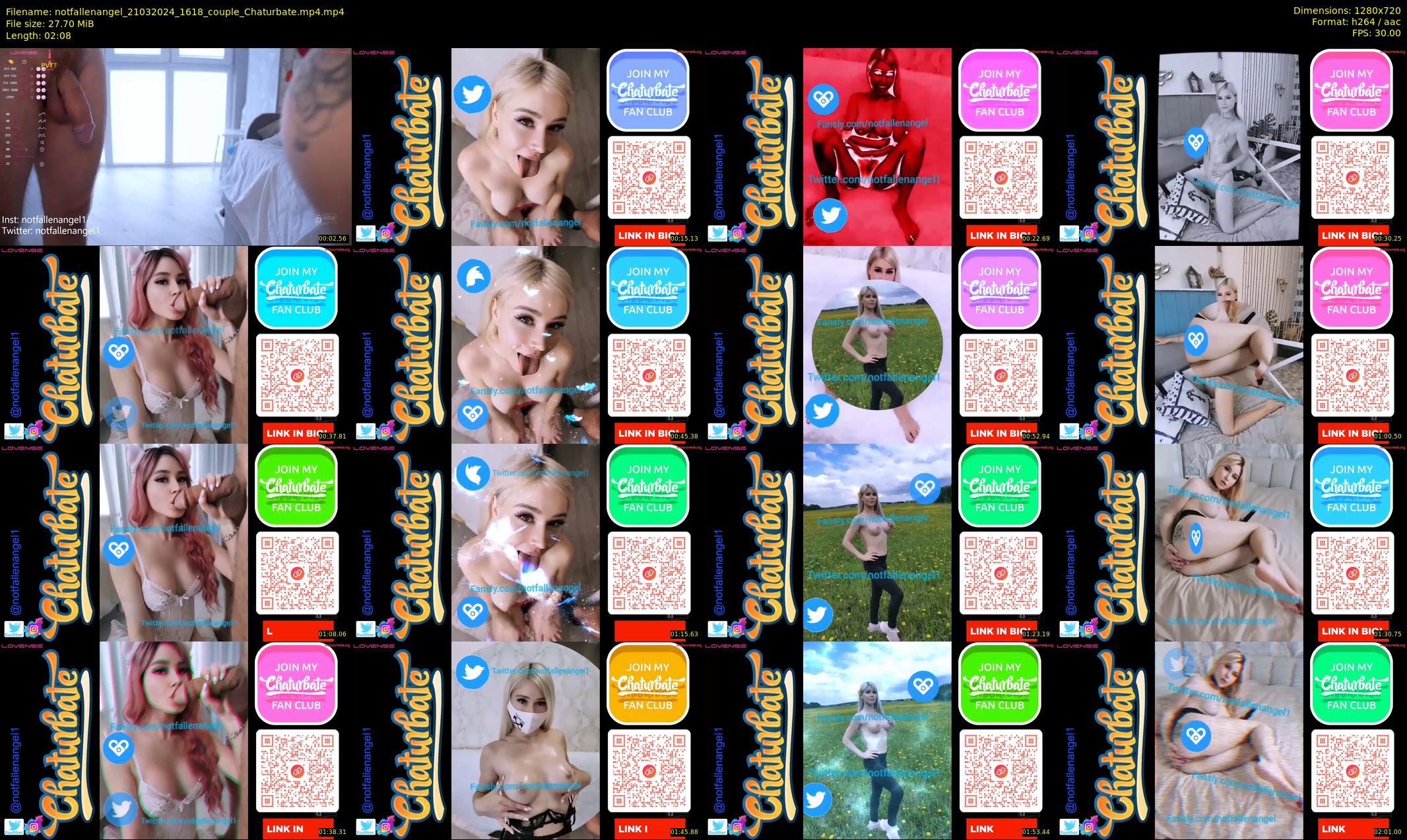 notfallenangel — 3 minute Chaturbate couple cam show recording, 720p, Mar 21, 2024