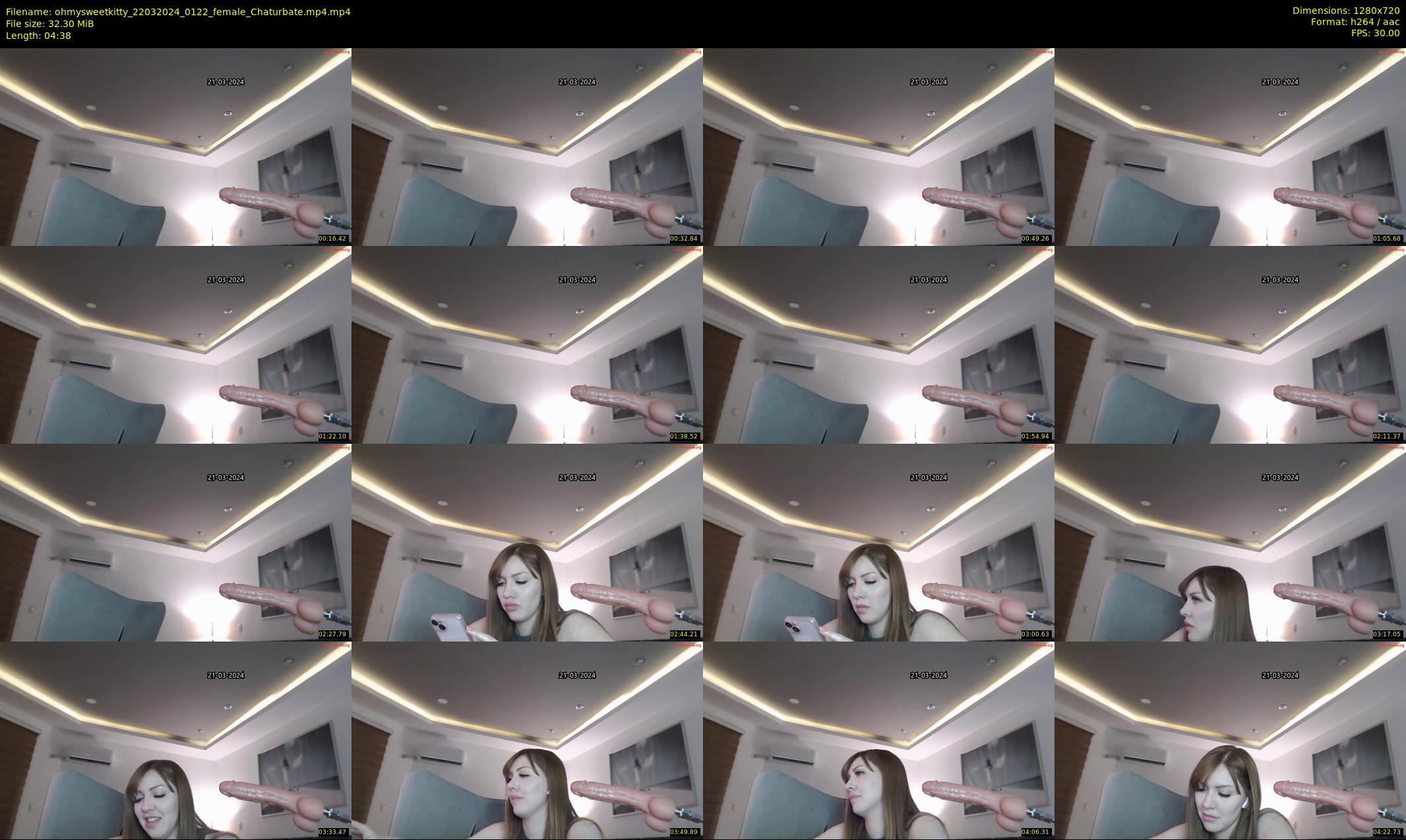 ohmysweetkitty — 5 minute Chaturbate female cam show recording, 720p, Mar 22, 2024