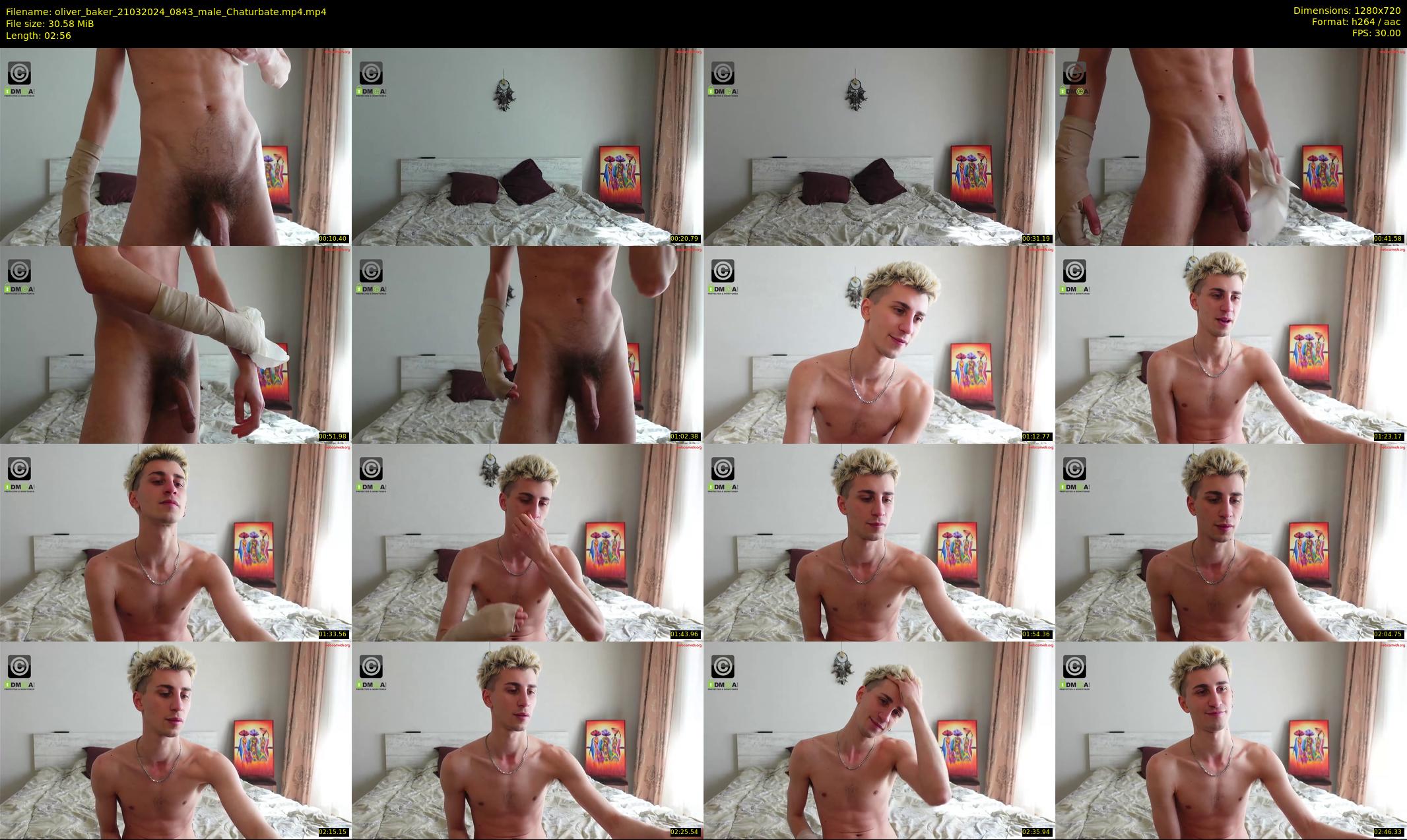 oliver_baker — 3 minute Chaturbate male cam show recording, 720p, Mar 21, 2024