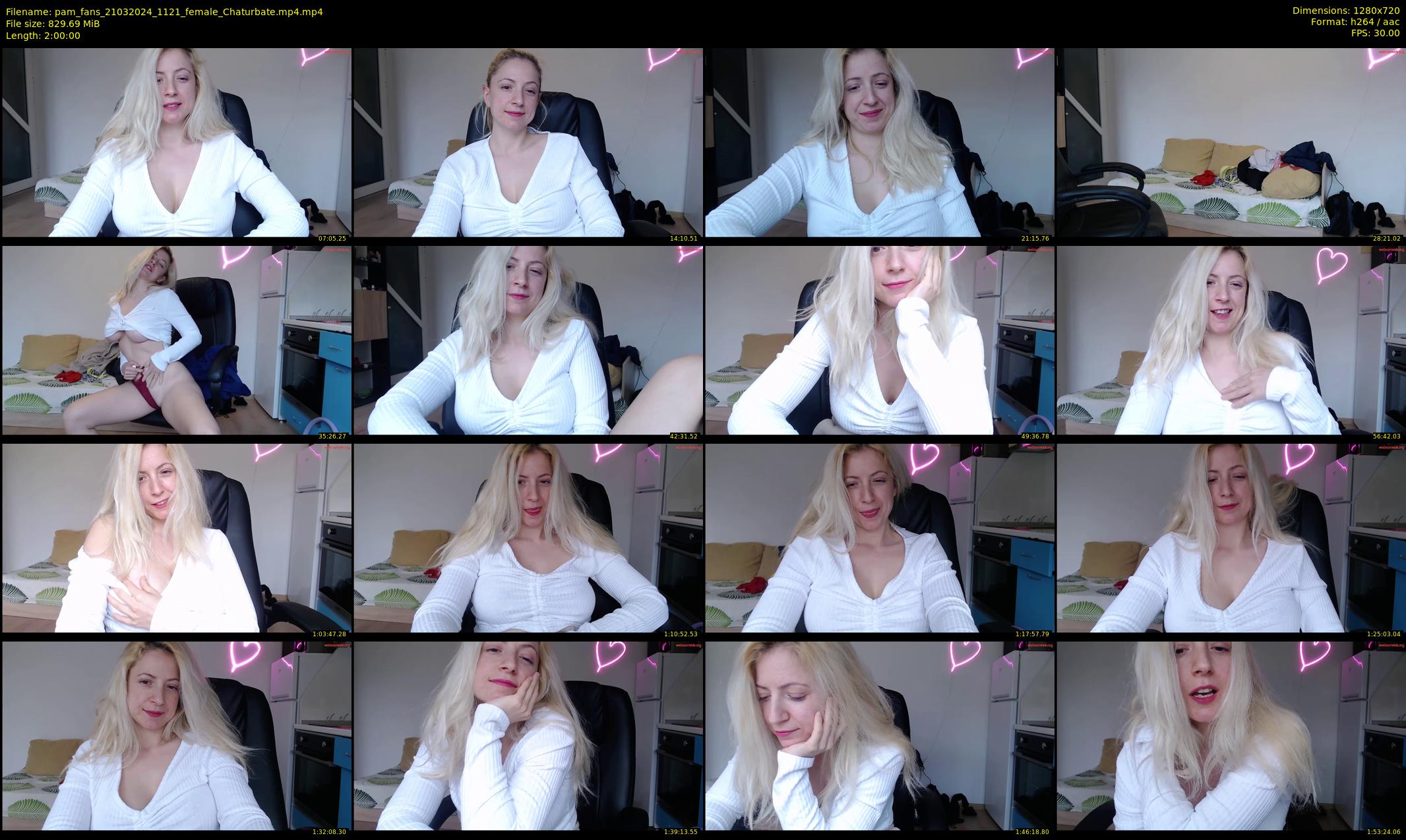 pam_fans — 120 minute Chaturbate female cam show recording, 720p, Mar 21, 2024