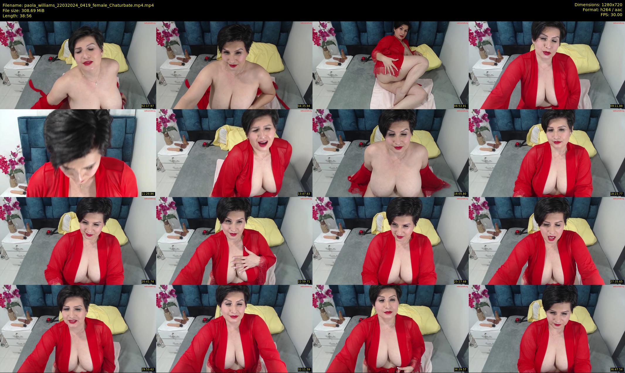 paola_williams — 39 minute Chaturbate female cam show recording, 720p, Mar 22, 2024
