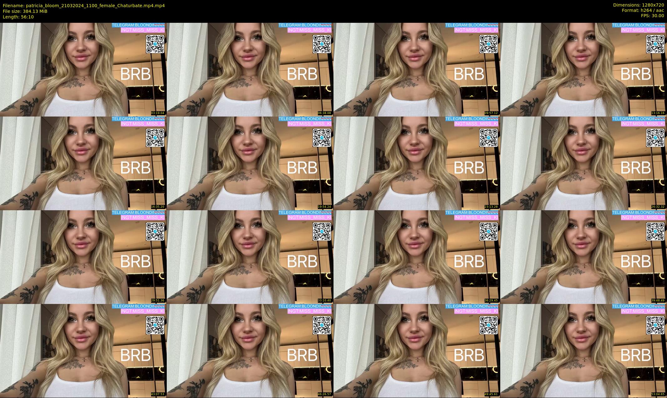 patricia_bloom — 57 minute Chaturbate female cam show recording, 720p, Mar 21, 2024