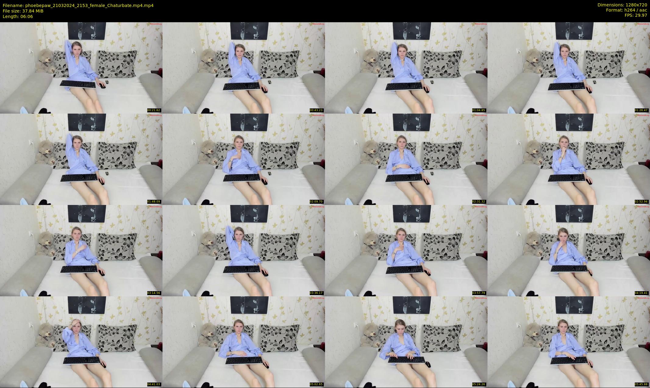 phoebepaw — 7 minute Chaturbate female cam show recording, 720p, Mar 21, 2024
