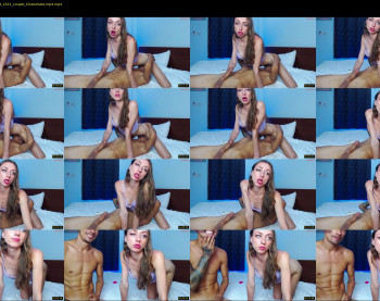 shineblue2728 — 3 minute Chaturbate couple cam show recording, 720p, Mar 21, 2024
