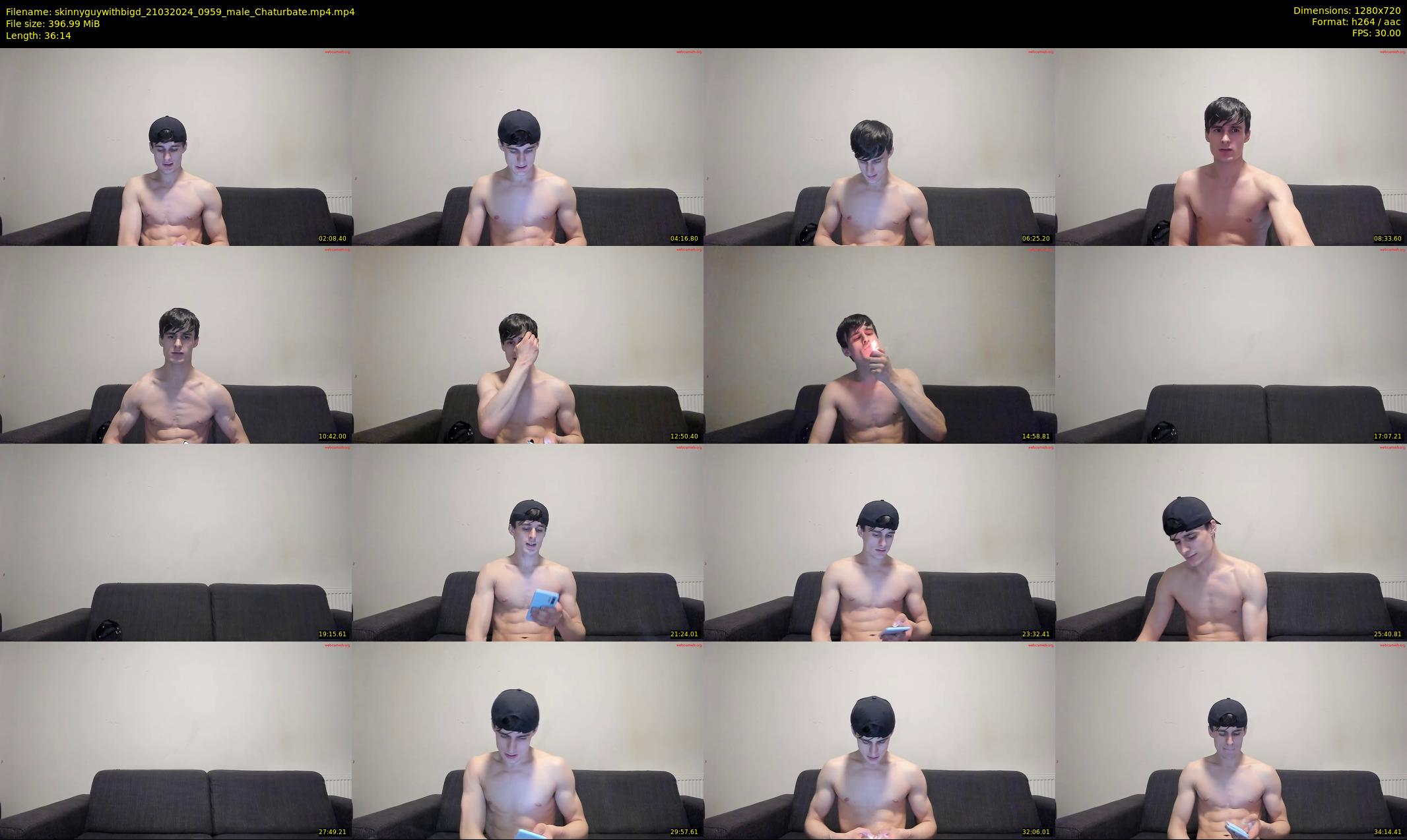 skinnyguywithbigd — 37 minute Chaturbate male cam show recording, 720p, Mar 21, 2024