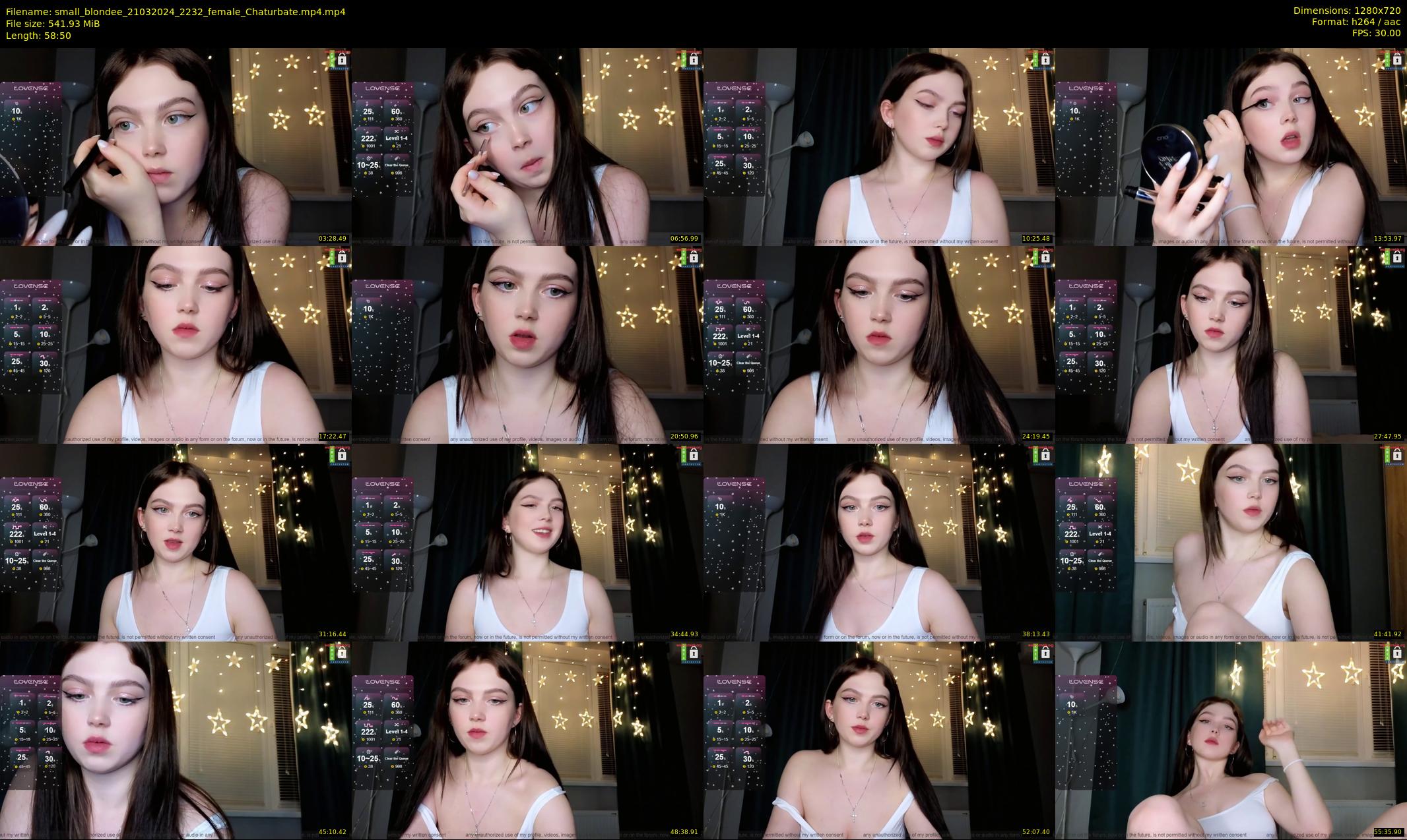 small_blondee — 59 minute Chaturbate female cam show recording, 720p, Mar 21, 2024