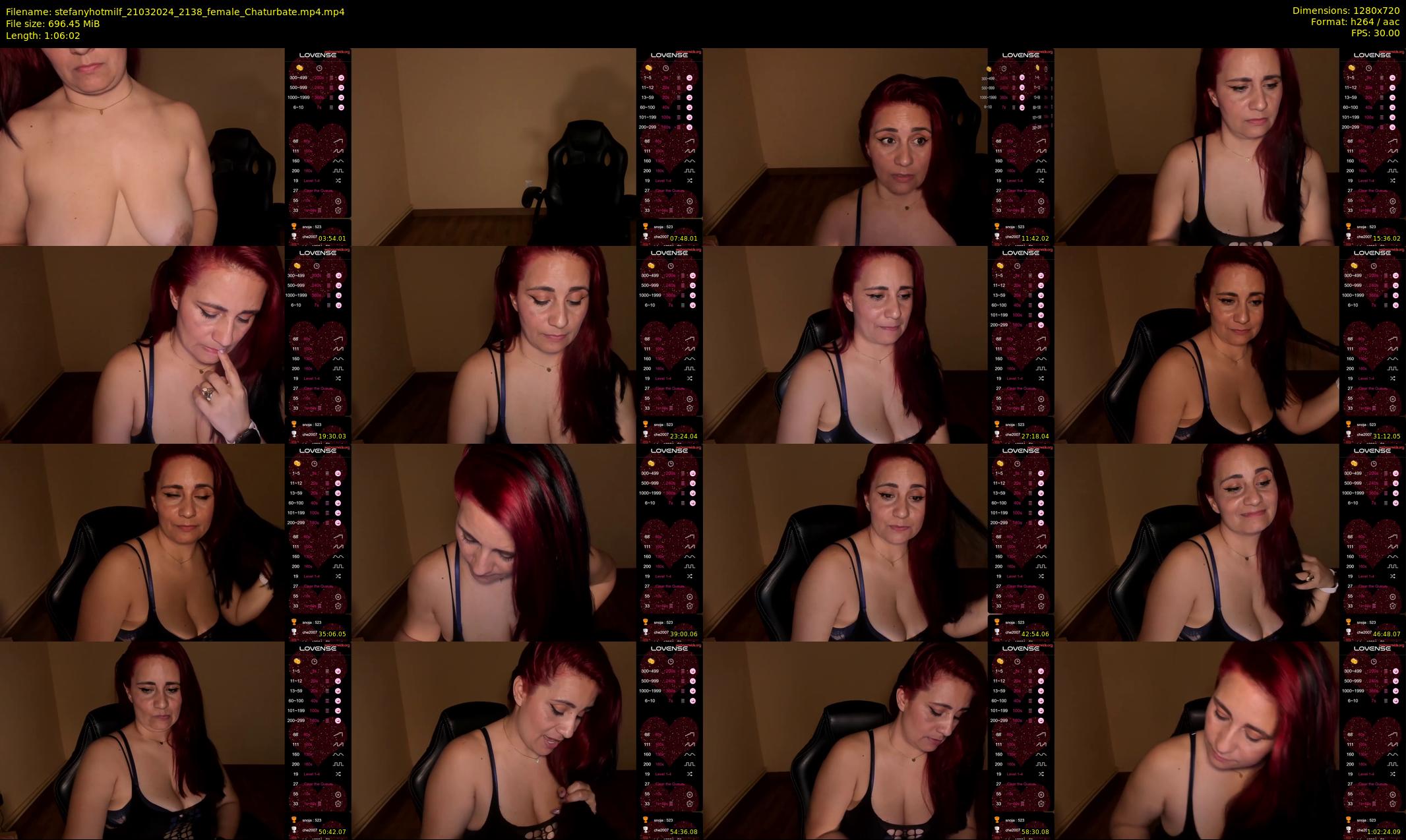 stefanyhotmilf — 67 minute Chaturbate female cam show recording, 720p, Mar 21, 2024