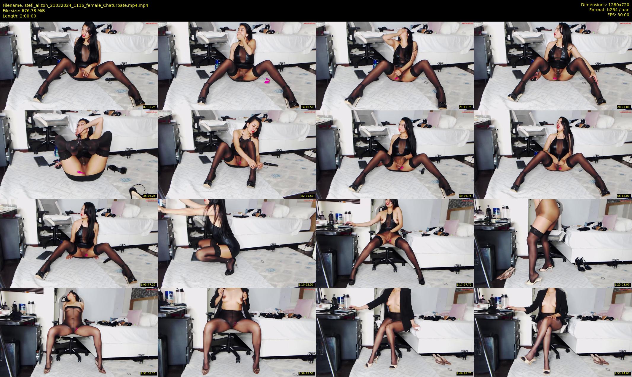 stefi_alizon — 120 minute Chaturbate female cam show recording, 720p, Mar 21, 2024