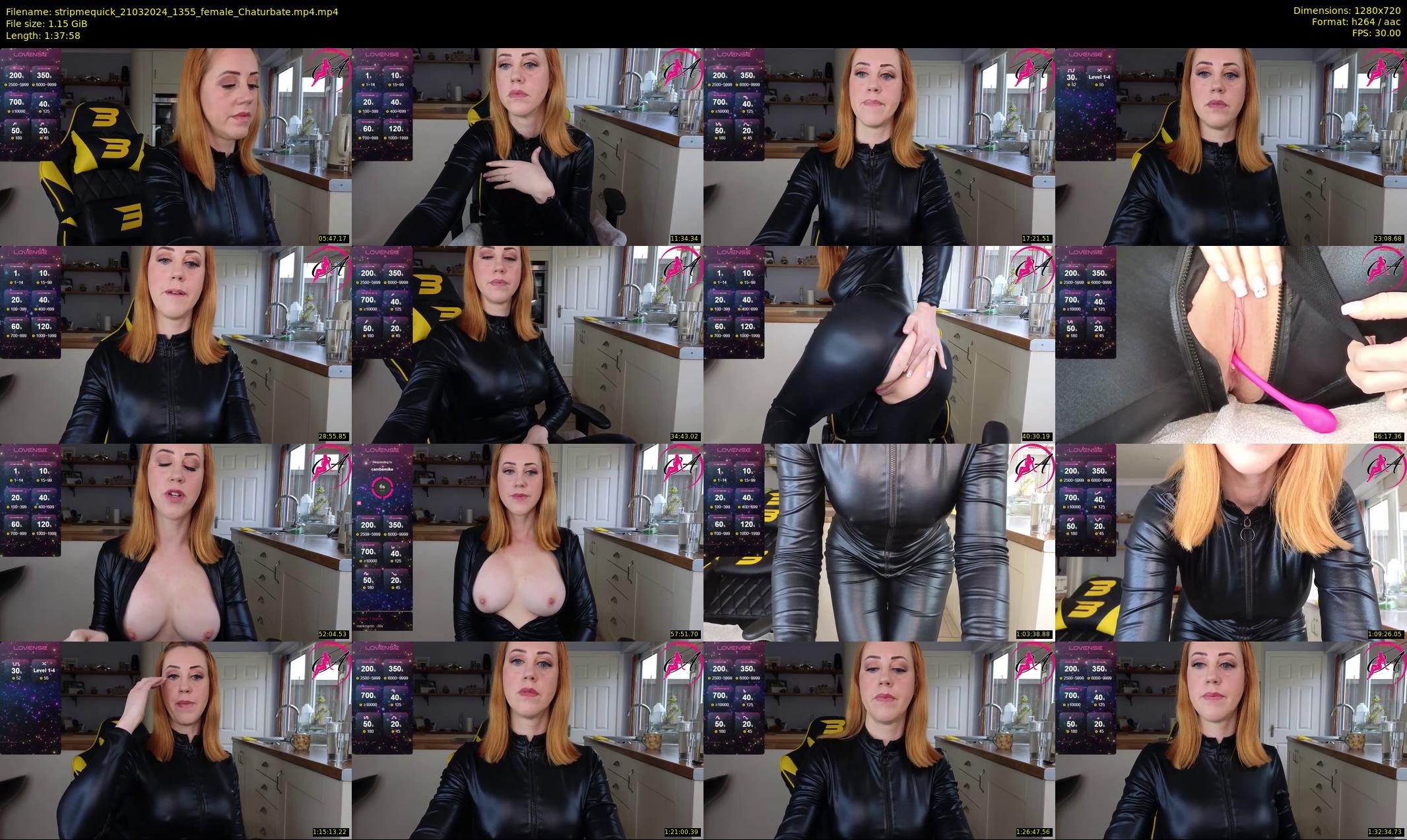 stripmequick — 98 minute Chaturbate female cam show recording, 720p, Mar 21, 2024