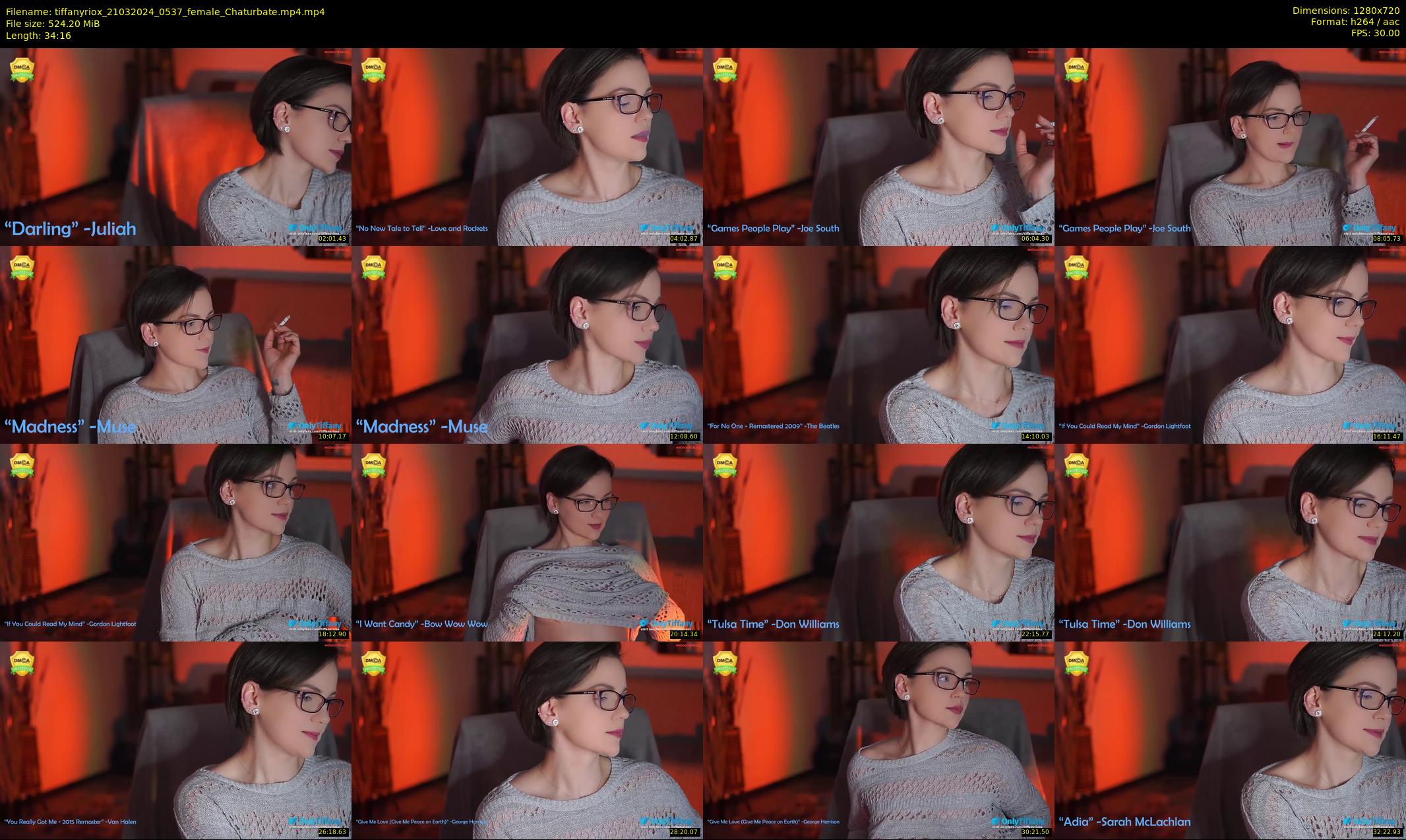 tiffanyriox — 35 minute Chaturbate female cam show recording, 720p, Mar 21, 2024