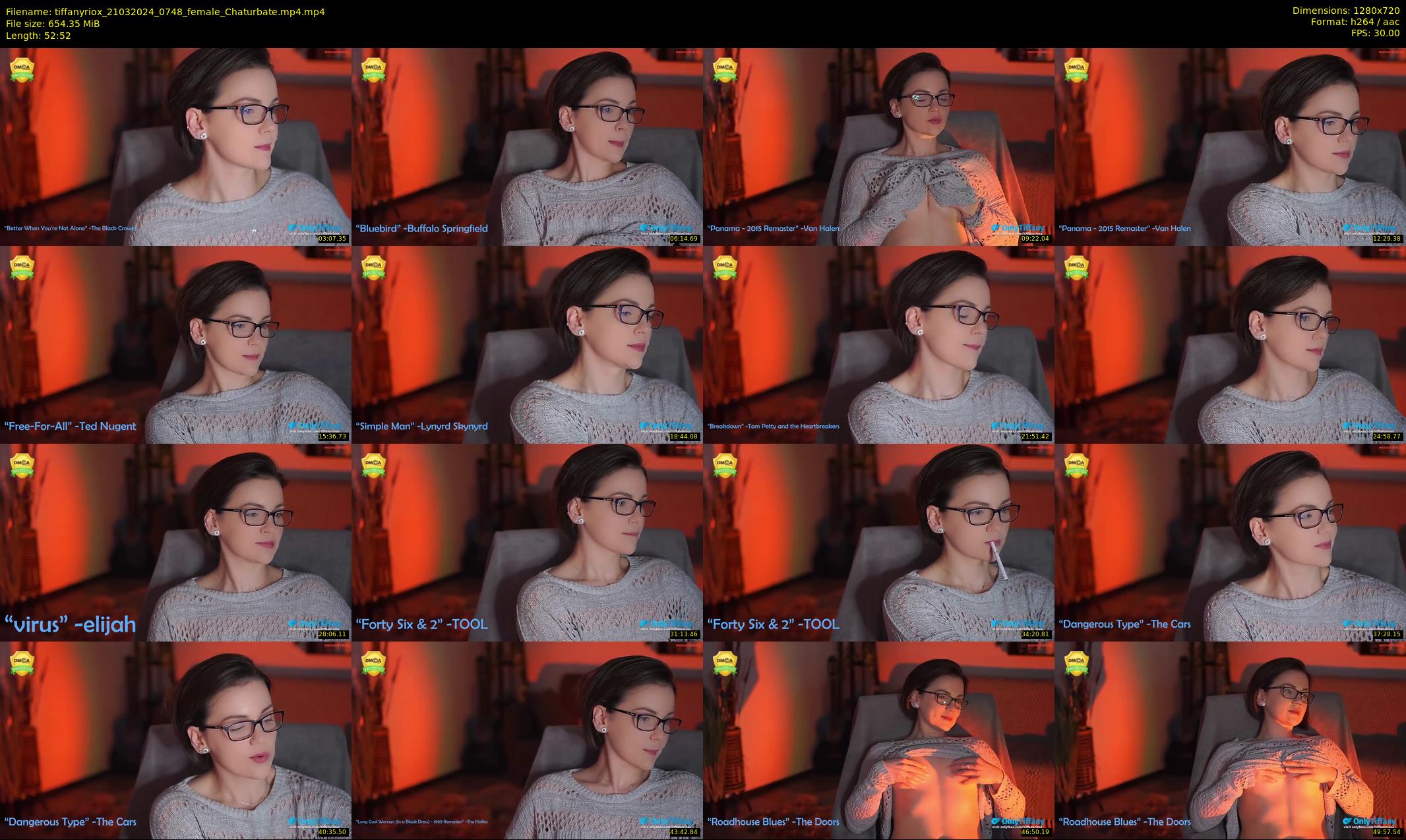 tiffanyriox — 53 minute Chaturbate female cam show recording, 720p, Mar 21, 2024