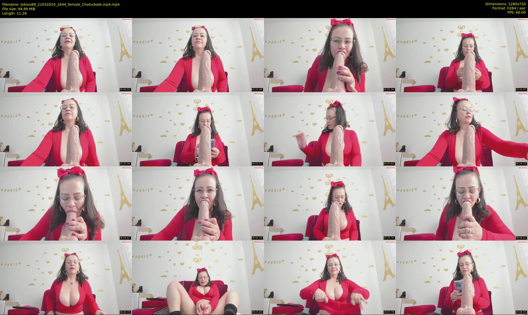 tokioo69 — 12 minute Chaturbate female cam show recording, 720p, Mar 21, 2024