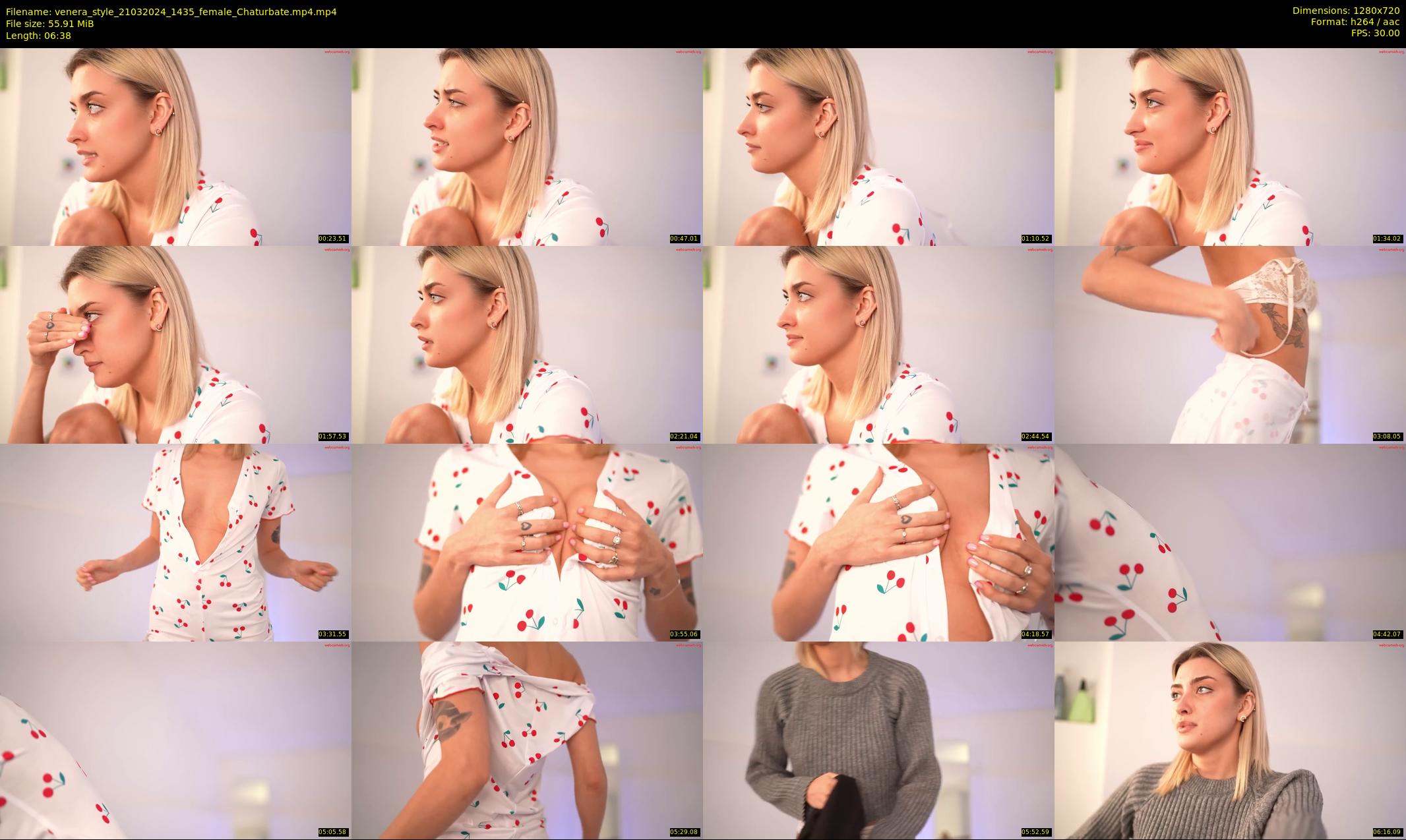 venera_style — 7 minute Chaturbate female cam show recording, 720p, Mar 21, 2024