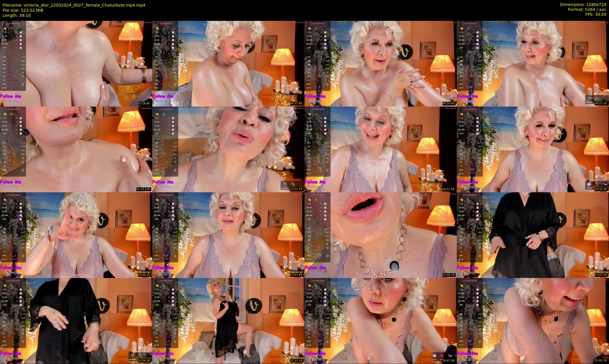 victoria_dior — 40 minute Chaturbate female cam show recording, 720p, Mar 22, 2024