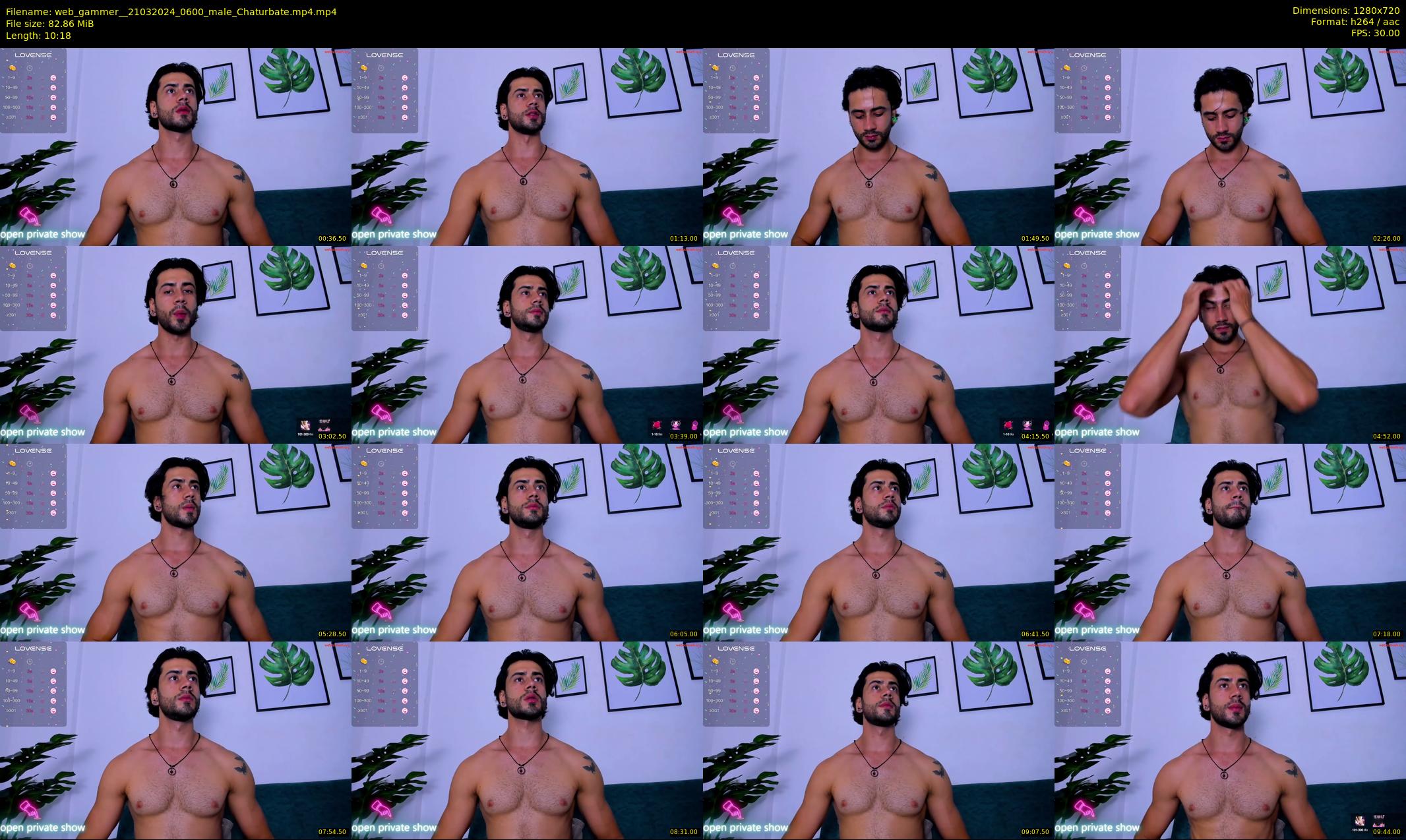 web_gammer_ — 11 minute Chaturbate male cam show recording, 720p, Mar 21, 2024