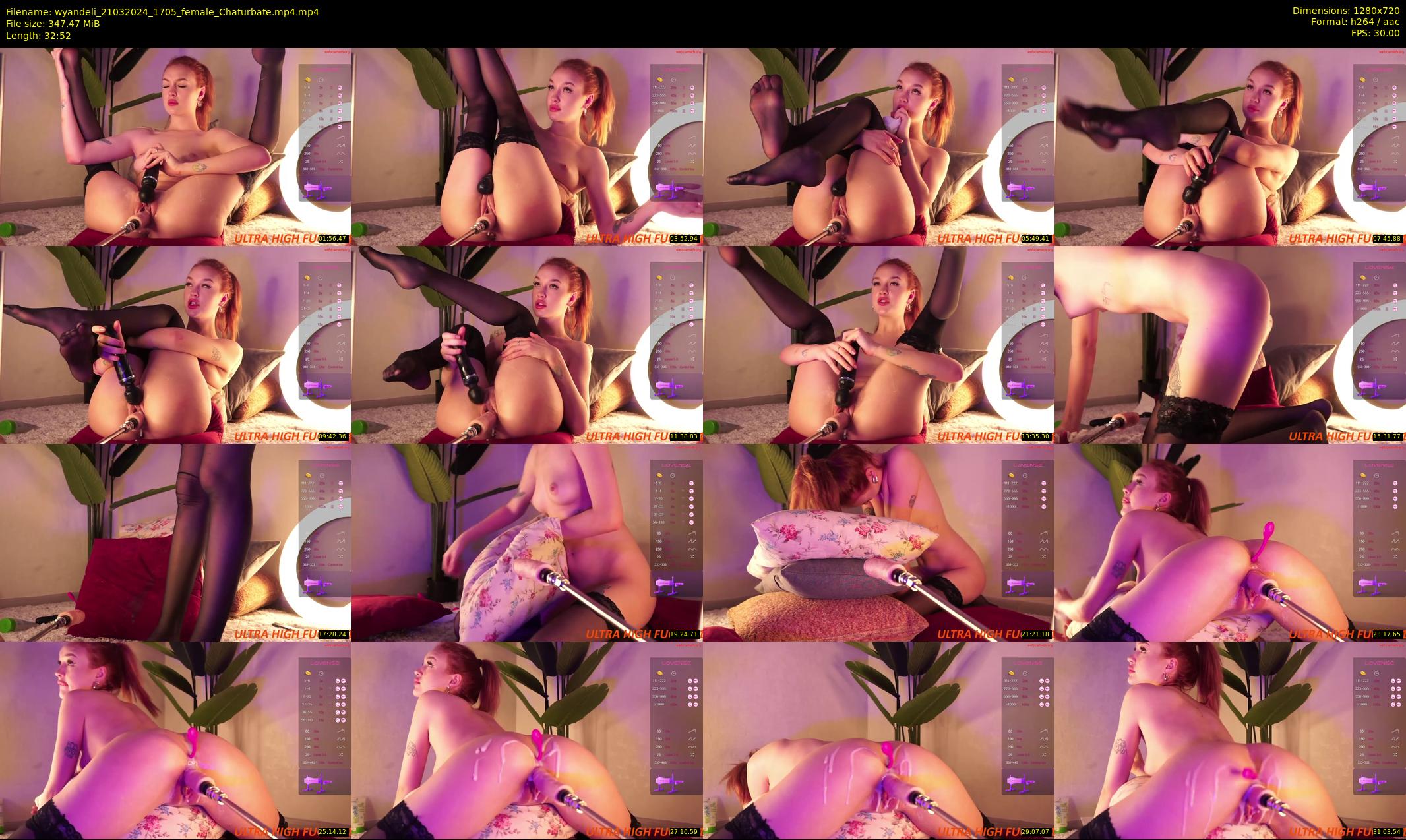 wyandeli — 33 minute Chaturbate female cam show recording, 720p, Mar 21, 2024