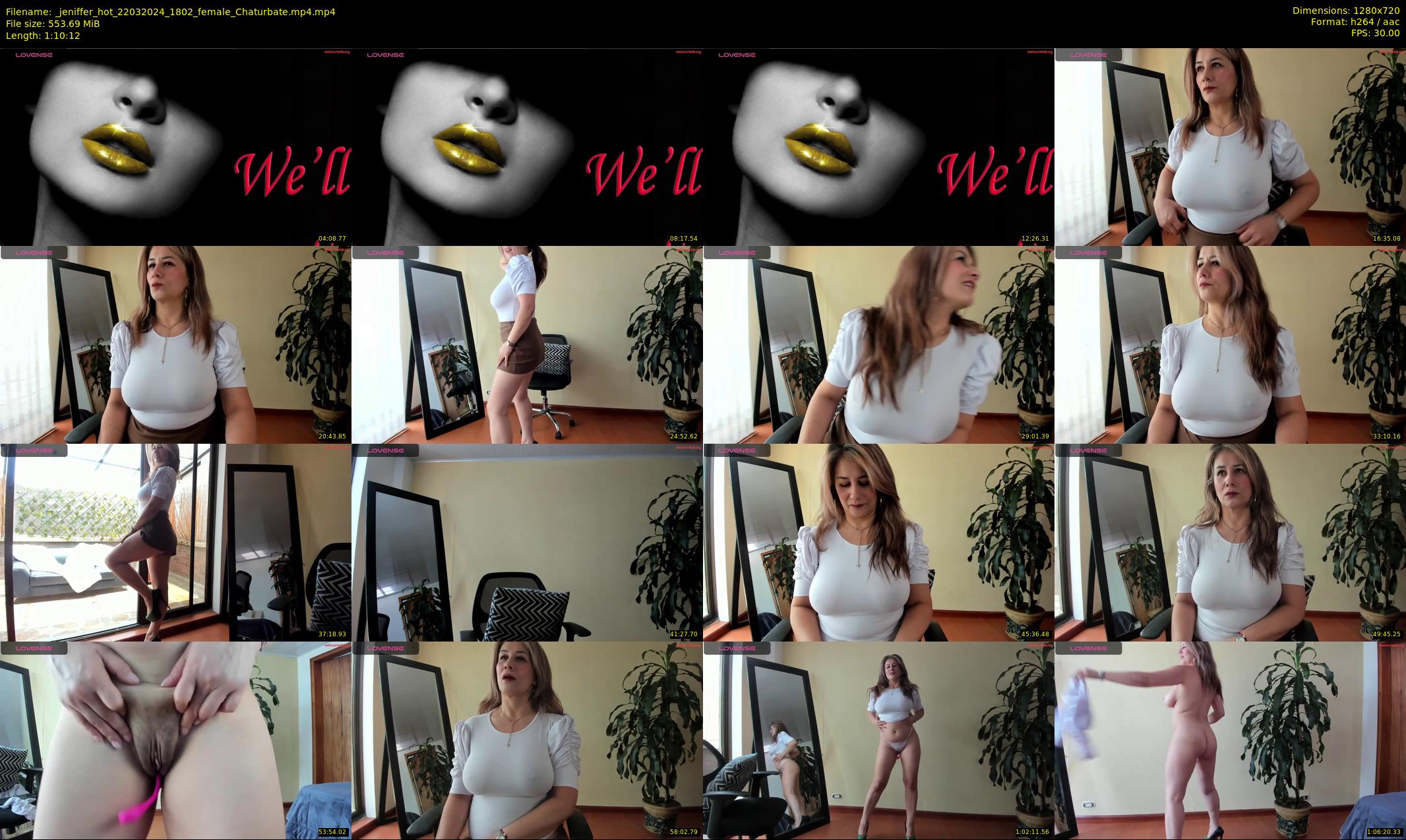 _jeniffer_hot — 71 minute Chaturbate female cam show recording, 720p, Mar 22, 2024