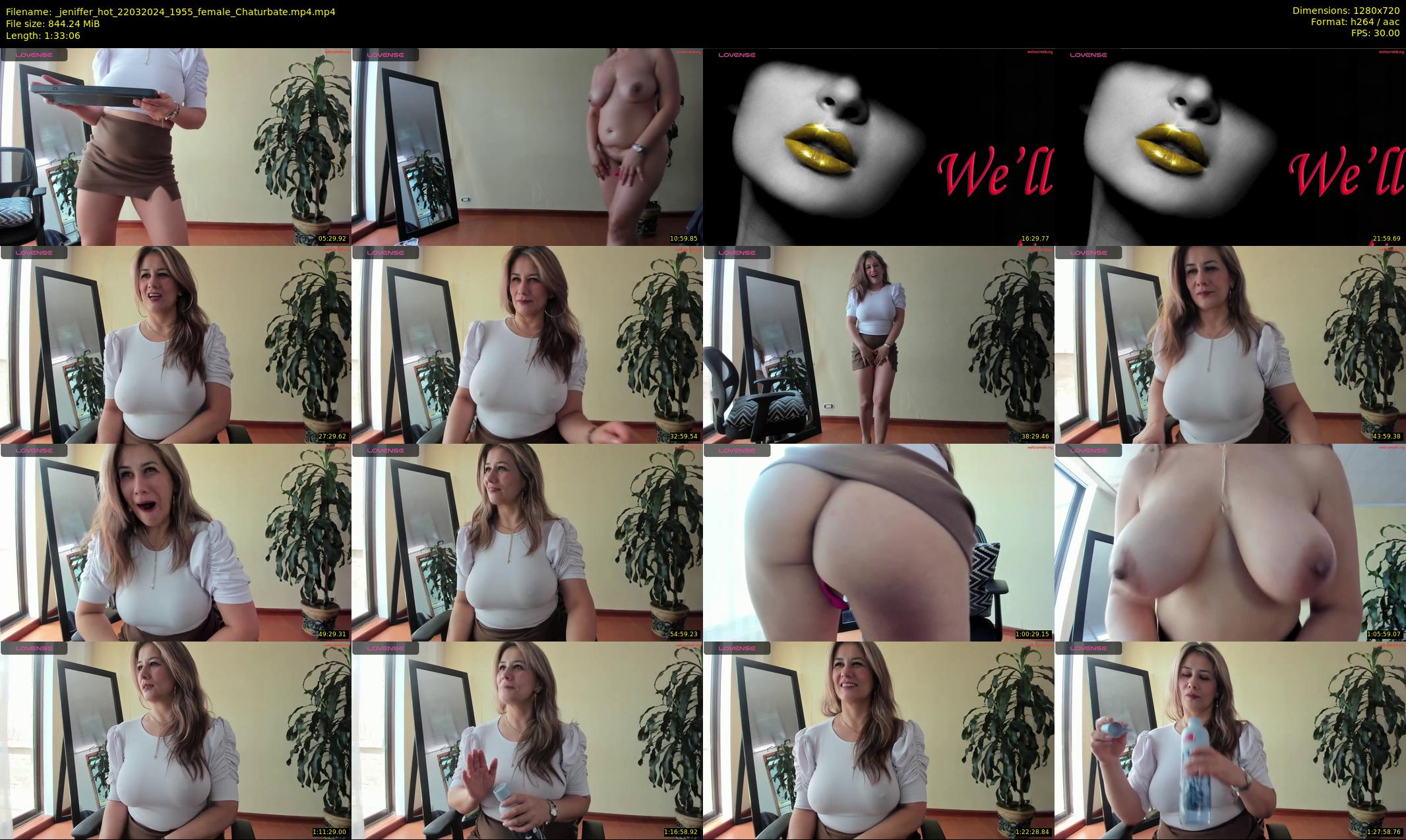 _jeniffer_hot — 94 minute Chaturbate female cam show recording, 720p, Mar 22, 2024