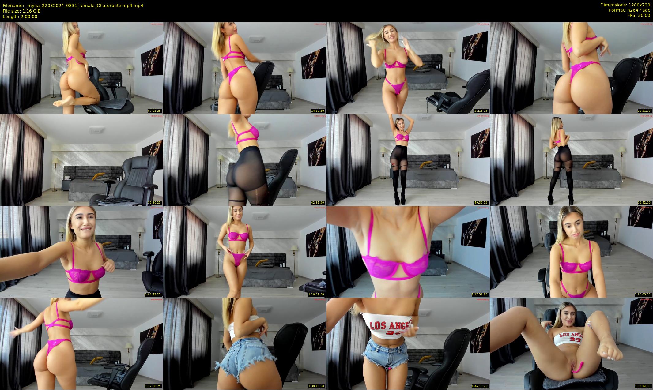 _myaa — 120 minute Chaturbate female cam show recording, 720p, Mar 22, 2024