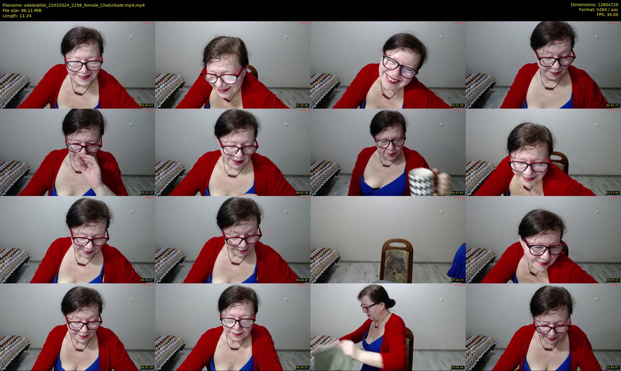 adelewildx — 12 minute Chaturbate female cam show recording, 720p, Mar 22, 2024