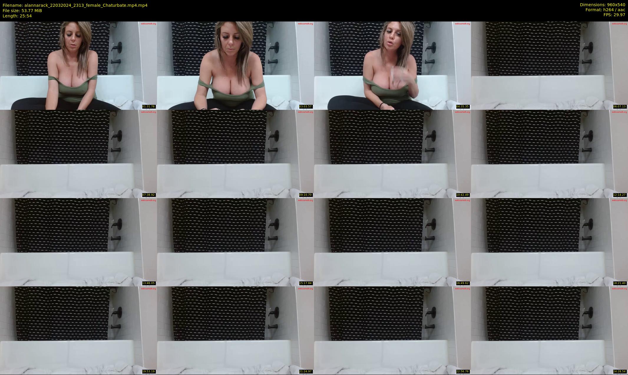 alannarack — 26 minute Chaturbate female cam show recording, 480p, Mar 22, 2024