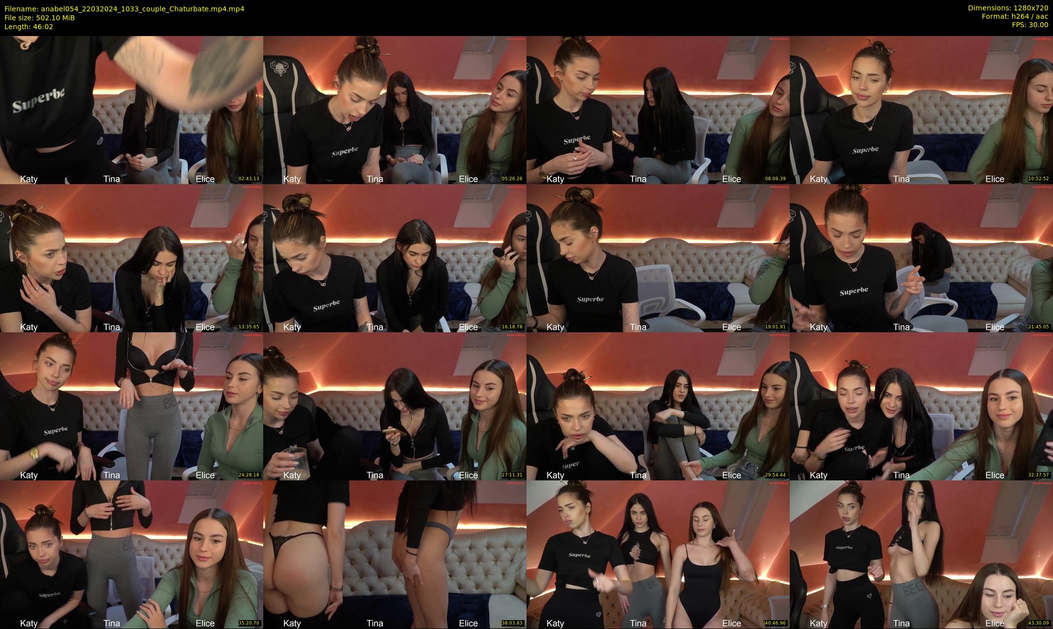 anabel054 — 47 minute Chaturbate female cam show recording, 720p, Mar 22, 2024