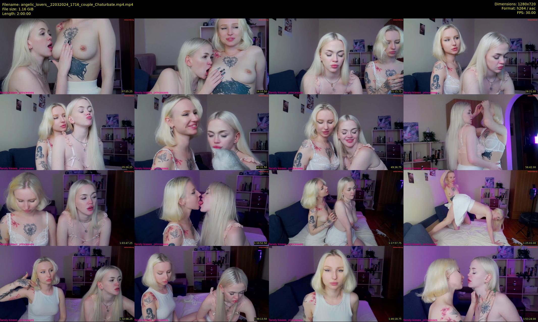 angelic_lovers_ — 120 minute Chaturbate couple cam show recording, 720p, Mar 22, 2024