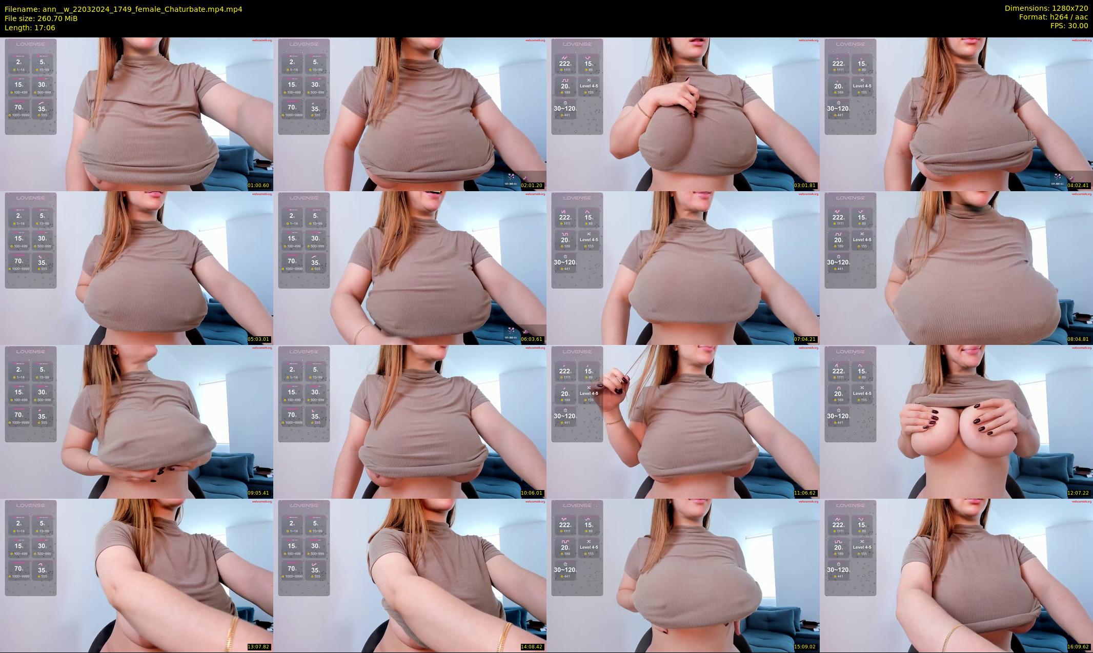 ann__w — 18 minute Chaturbate female cam show recording, 720p, Mar 22, 2024
