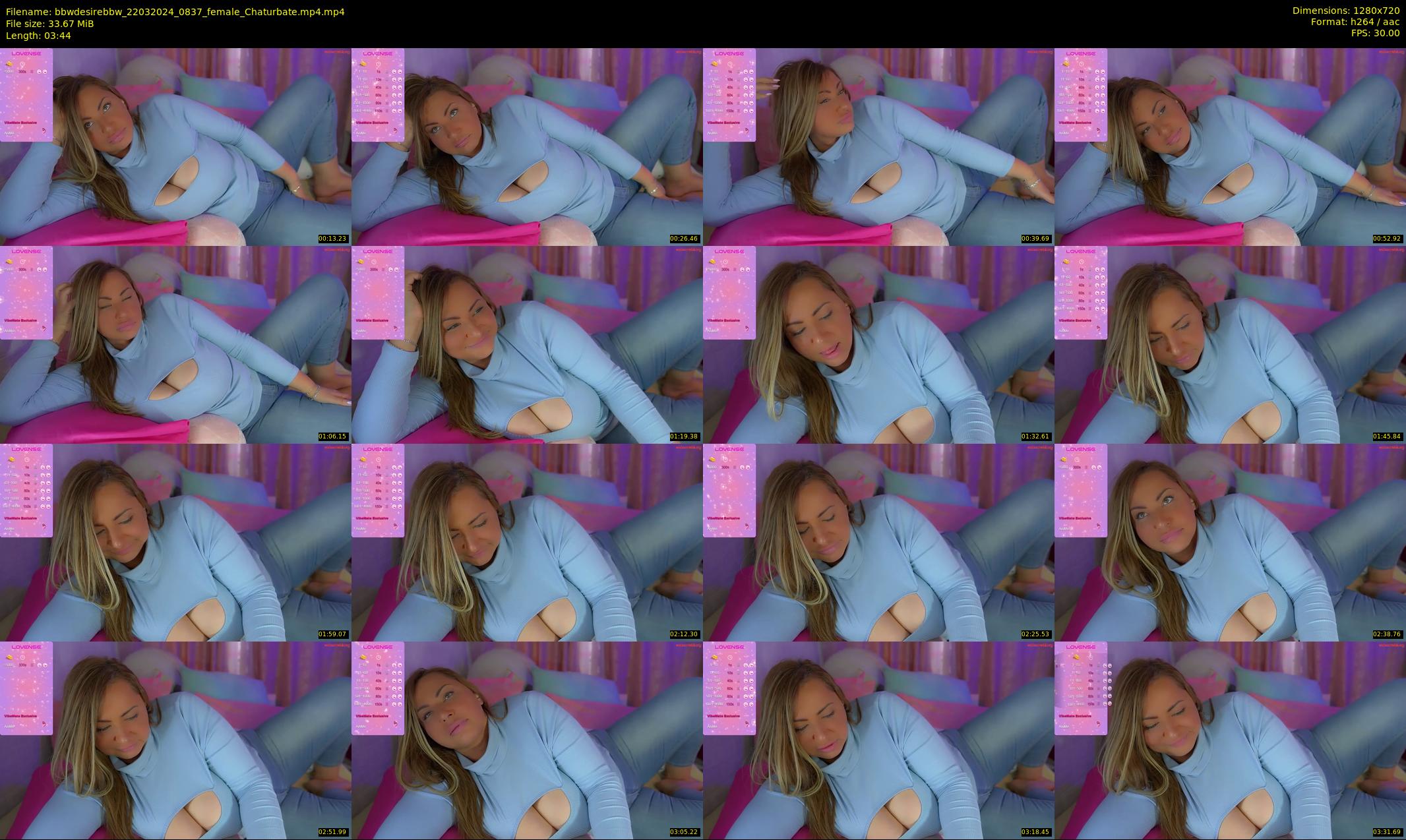 bbwdesirebbw — 4 minute Chaturbate female cam show recording, 720p, Mar 22, 2024
