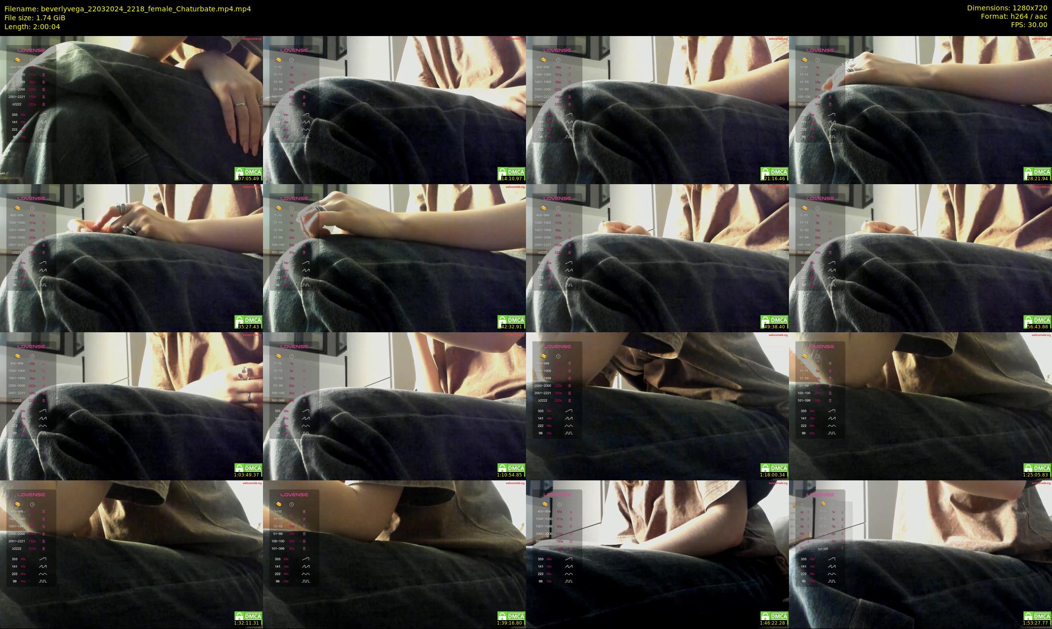 beverlyvega — 121 minute Chaturbate couple cam show recording, 720p, Mar 22, 2024