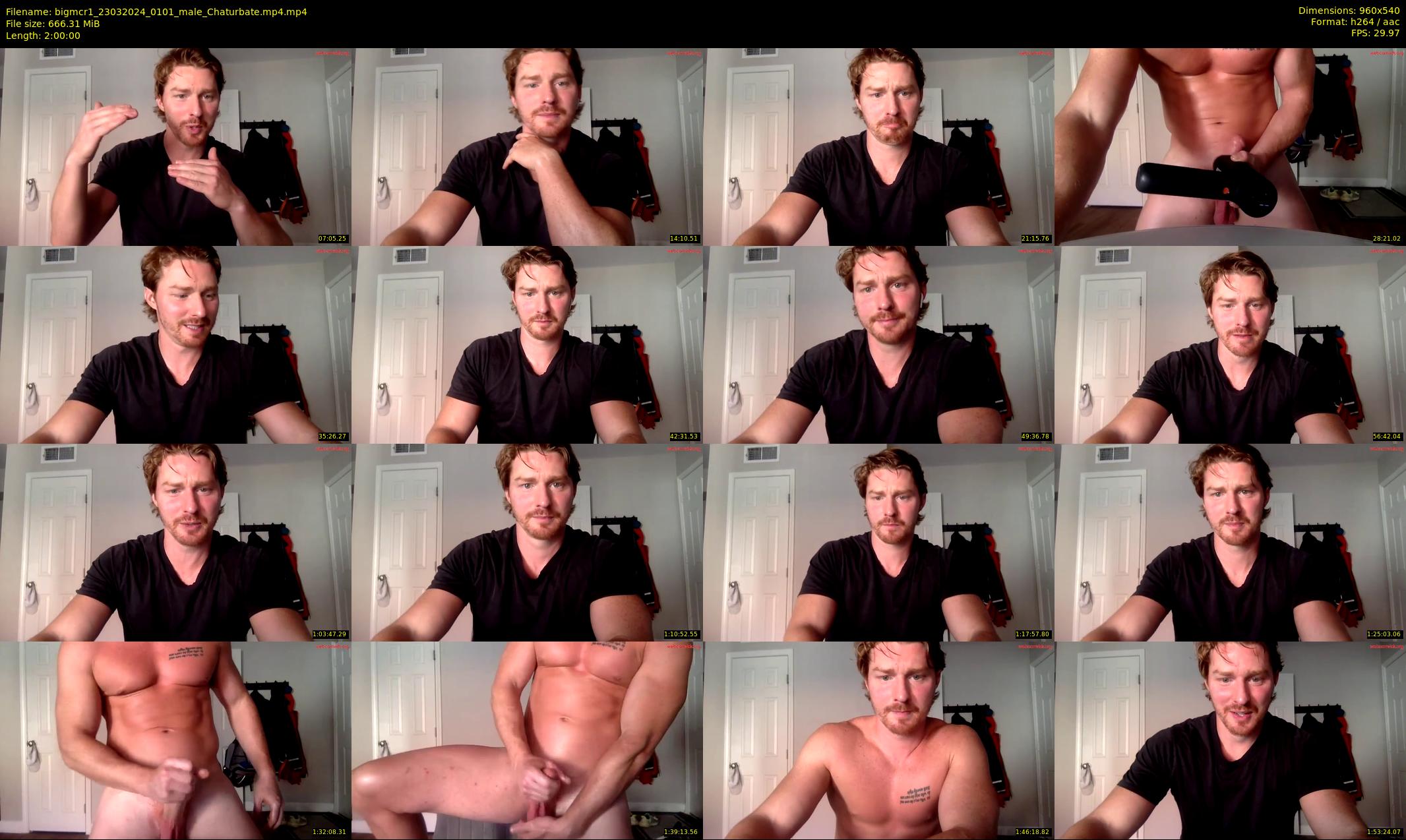 bigmcr1 — 120 minute Chaturbate male cam show recording, 480p, Mar 23, 2024