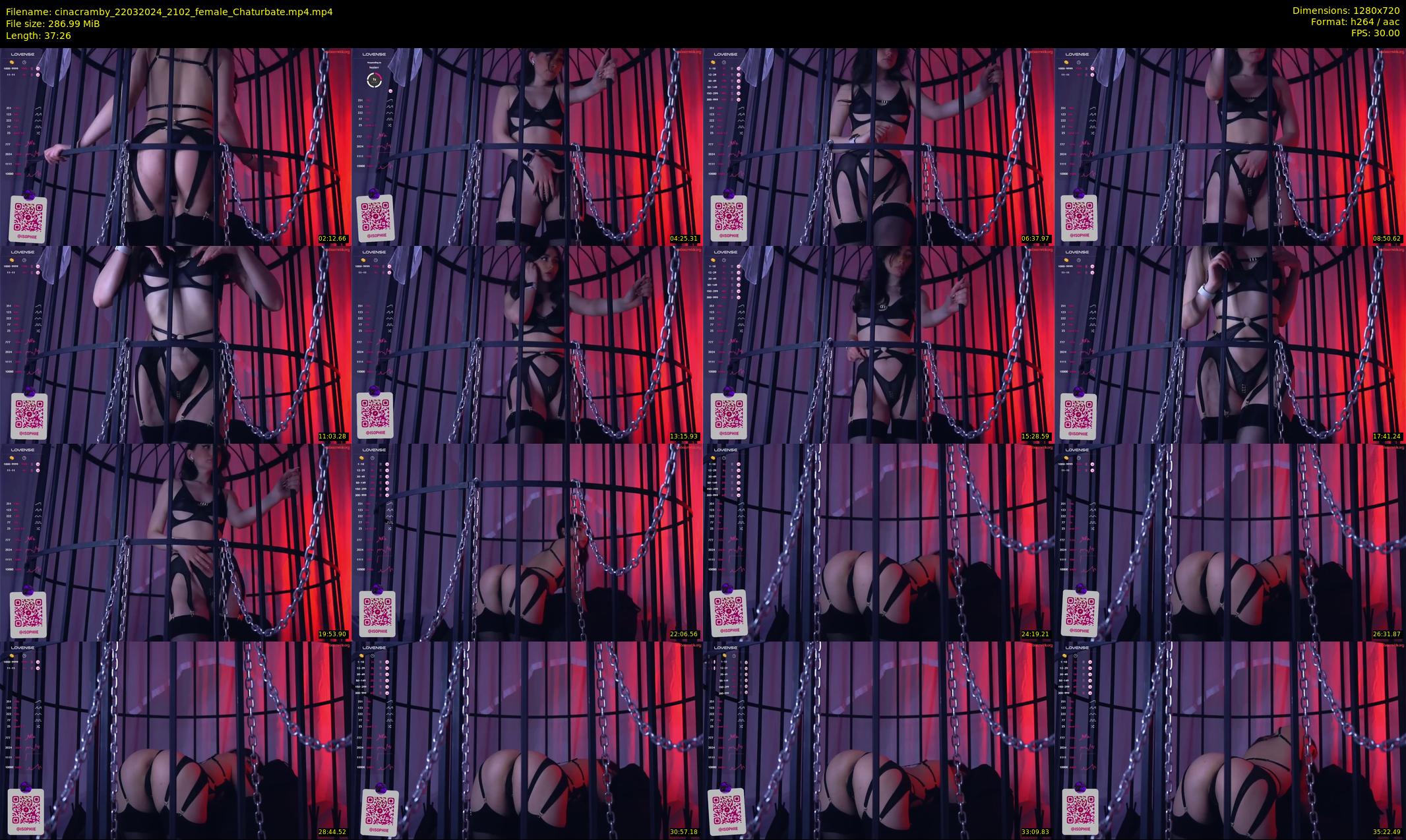 cinacramby — 38 minute Chaturbate female cam show recording, 720p, Mar 22, 2024