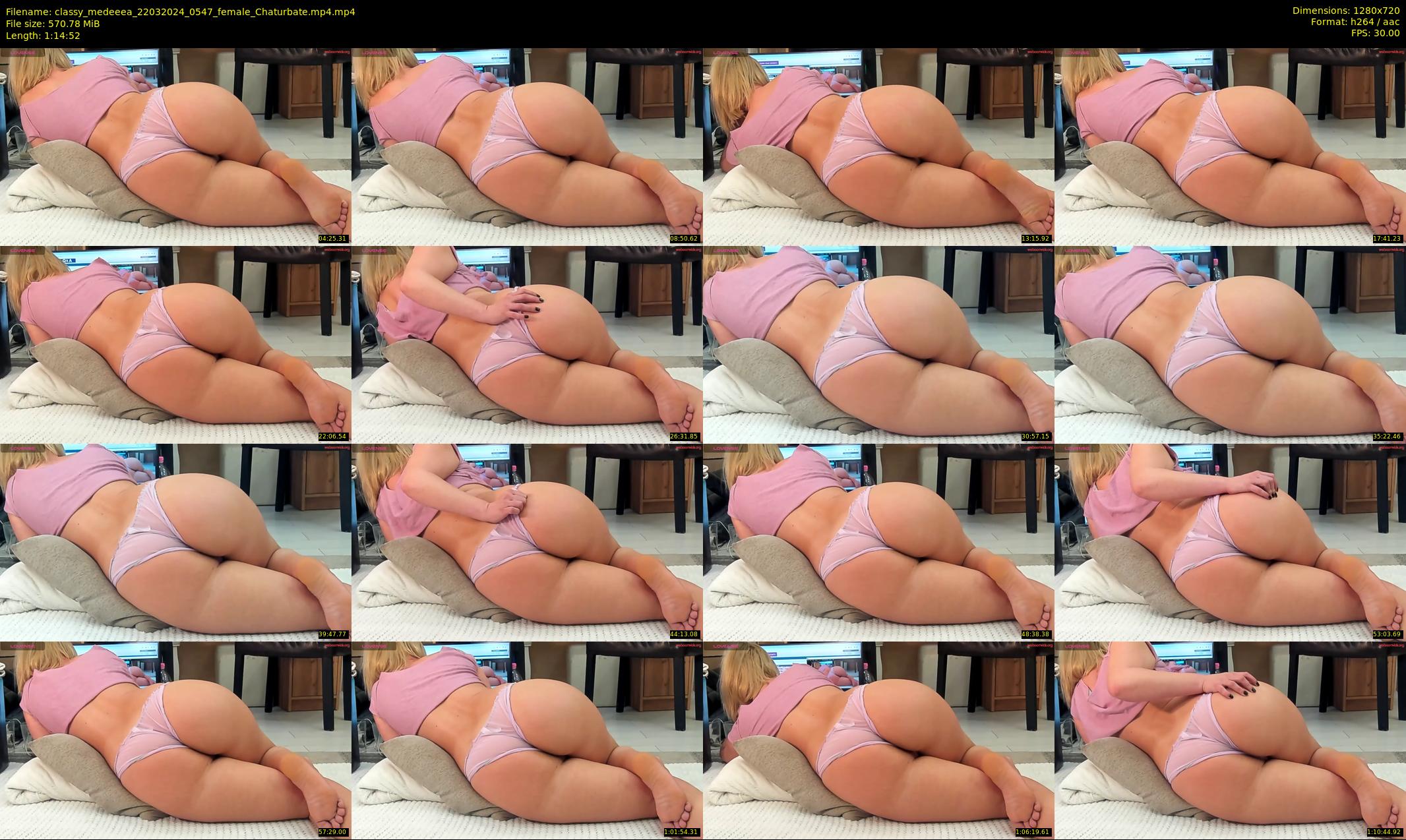 classy_medeeea — 75 minute Chaturbate female cam show recording, 720p, Mar 22, 2024