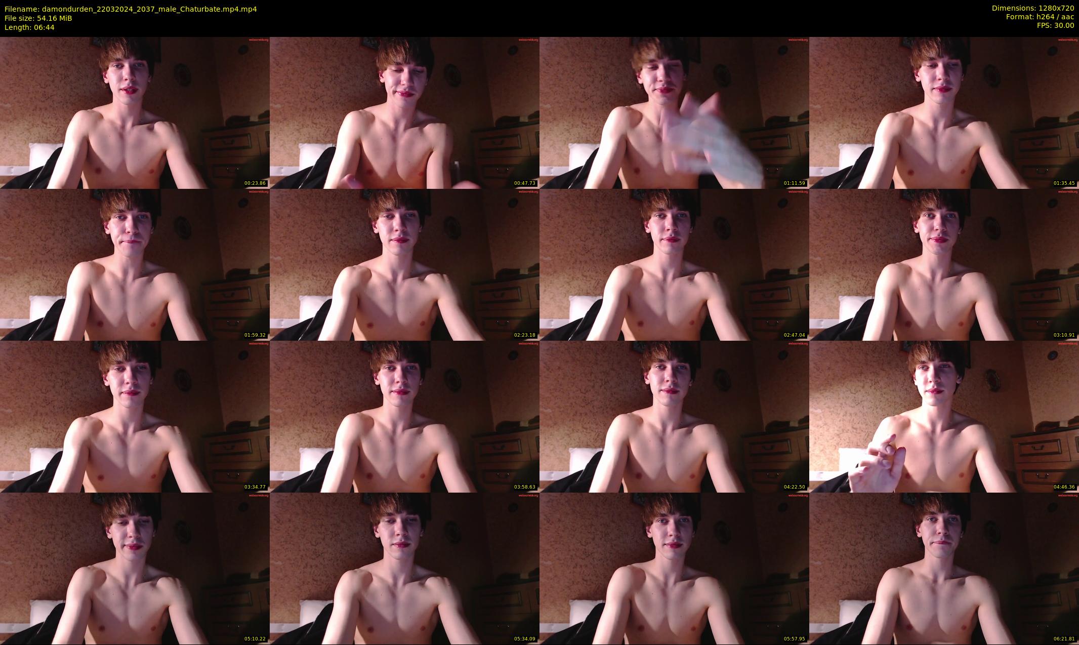 damondurden — 7 minute Chaturbate male cam show recording, 720p, Mar 22, 2024