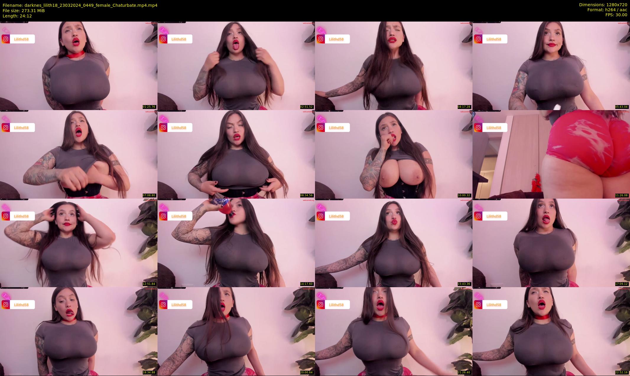 darknes_lilith18 — 25 minute Chaturbate female cam show recording, 720p, Mar 23, 2024