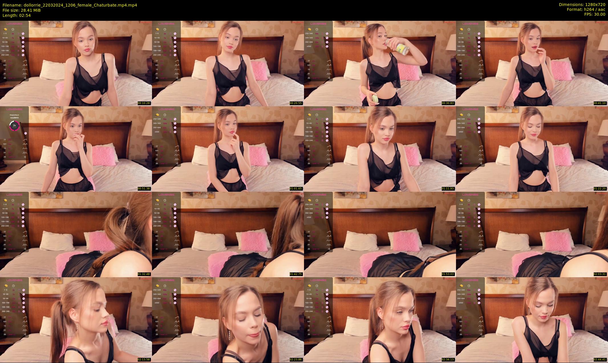 dollorrie — 3 minute Chaturbate couple cam show recording, 720p, Mar 22, 2024