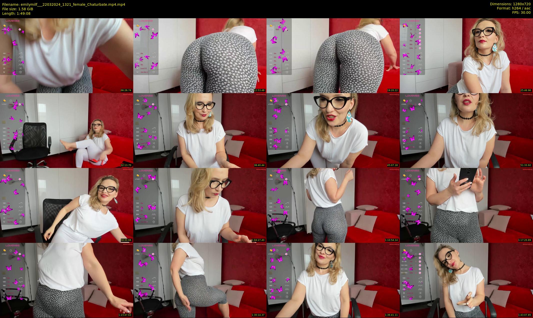 emilymilf__ — 110 minute Chaturbate female cam show recording, 720p, Mar 22, 2024