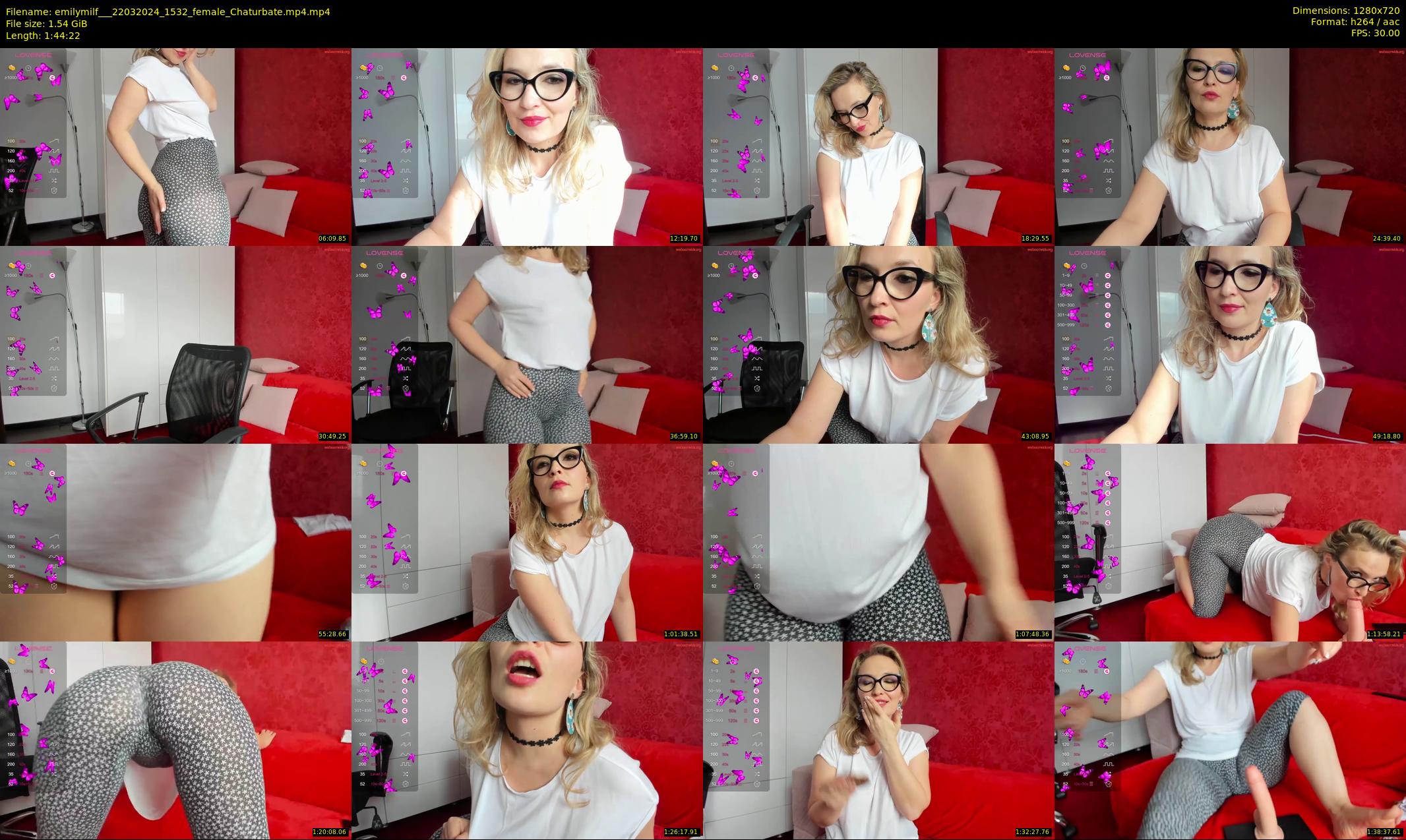 emilymilf__ — 105 minute Chaturbate female cam show recording, 720p, Mar 22, 2024