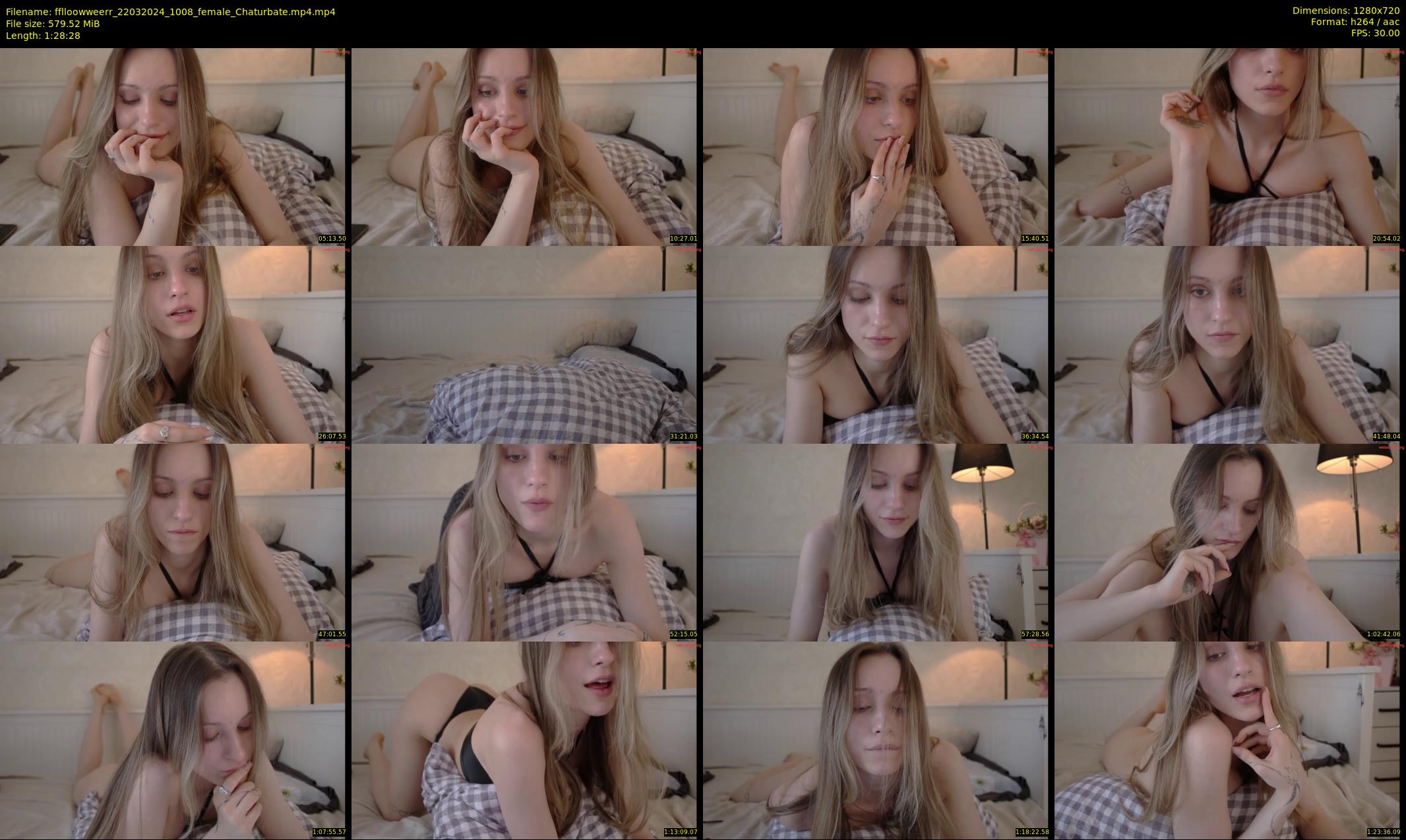 fflloowweerr — 89 minute Chaturbate couple cam show recording, 720p, Mar 22, 2024