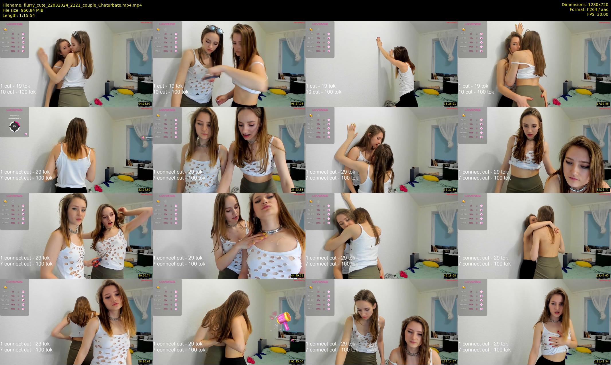 flurry_cute — 76 minute Chaturbate couple cam show recording, 720p, Mar 22, 2024