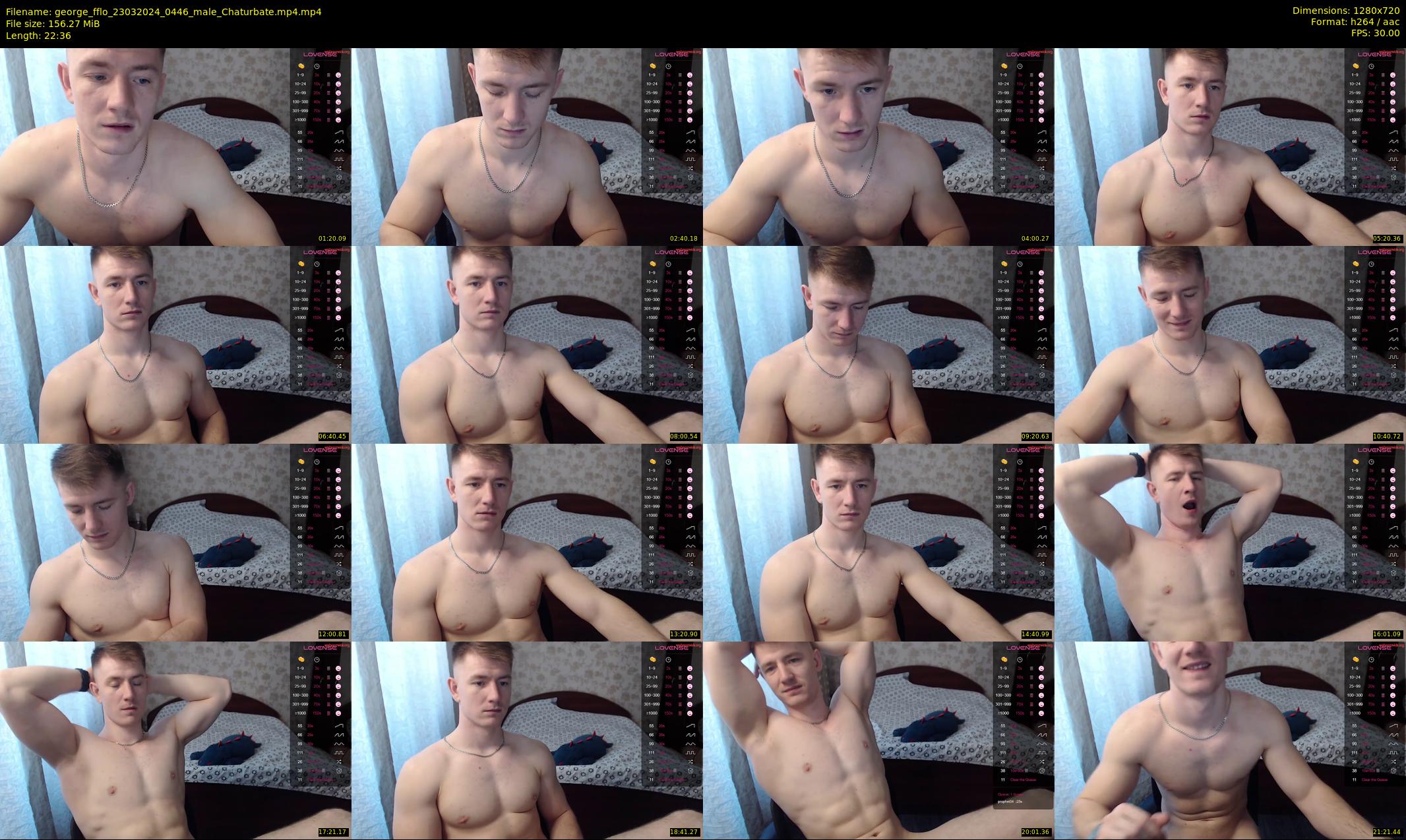george_fflo — 23 minute Chaturbate male cam show recording, 720p, Mar 23, 2024